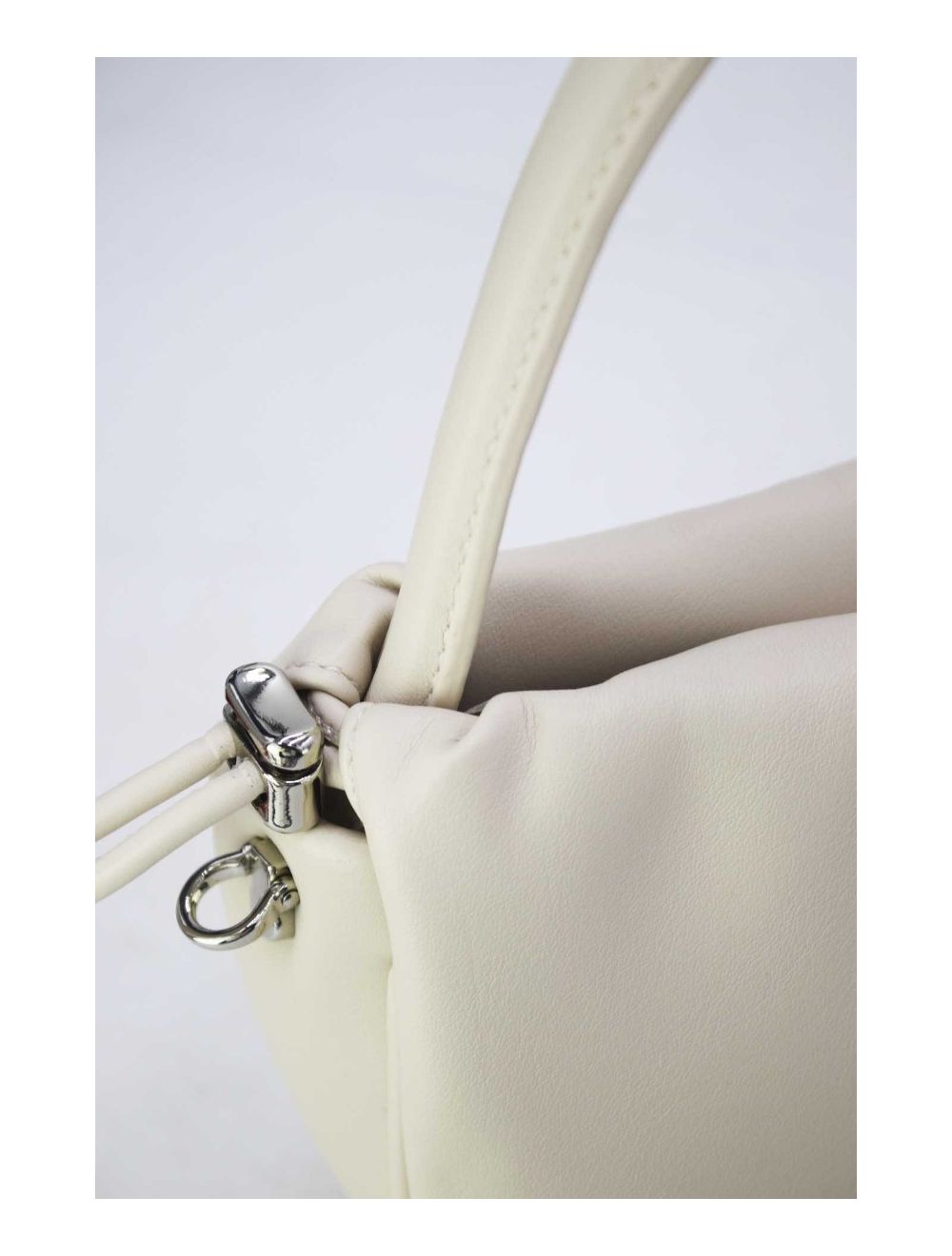 tom&eva Petit Sac à Main Effet Cuir d'Agneau 24P-5992-Beige