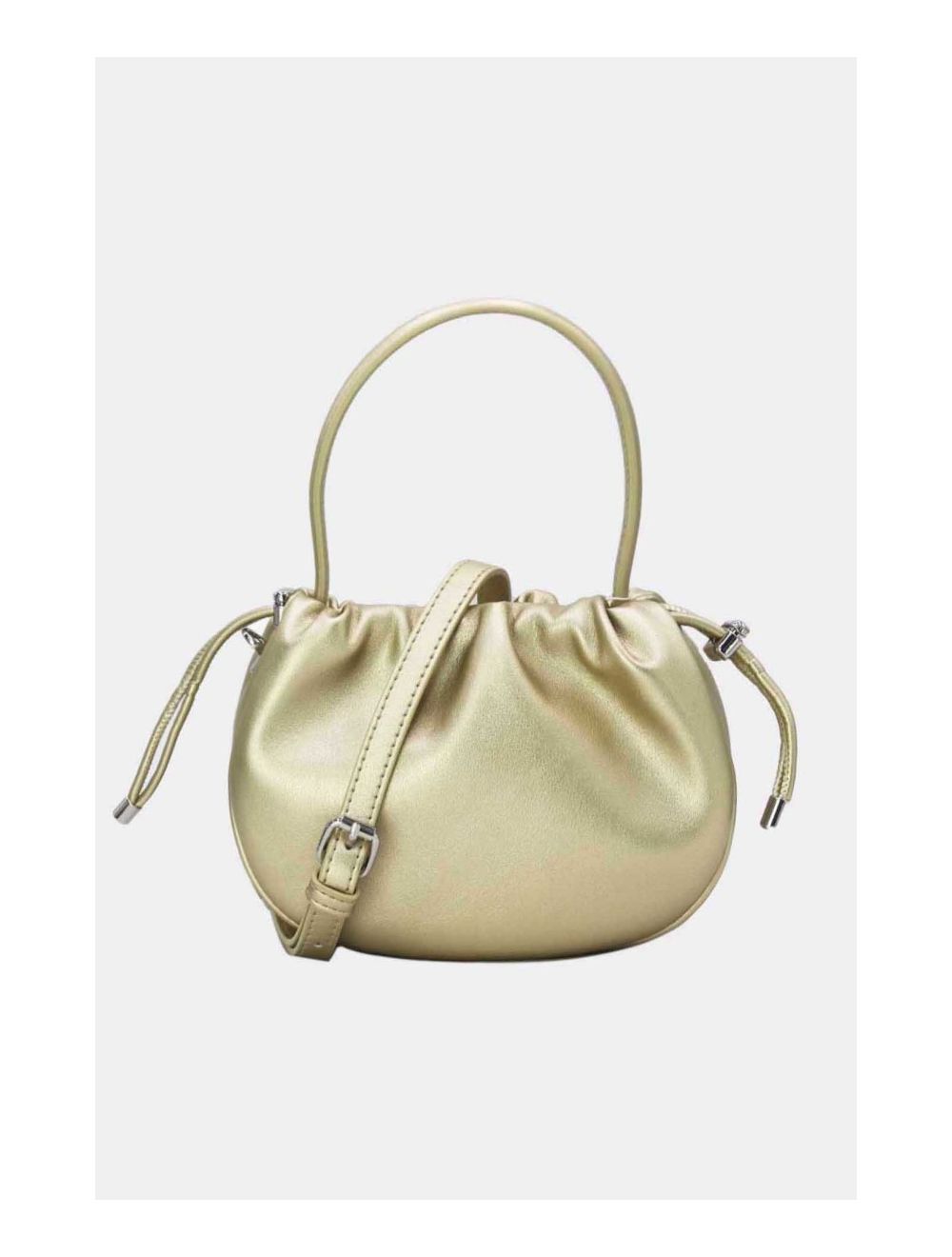 Tom&eva Petit Sac à Main Effet Cuir D'Agneau 24P-5992-Doré