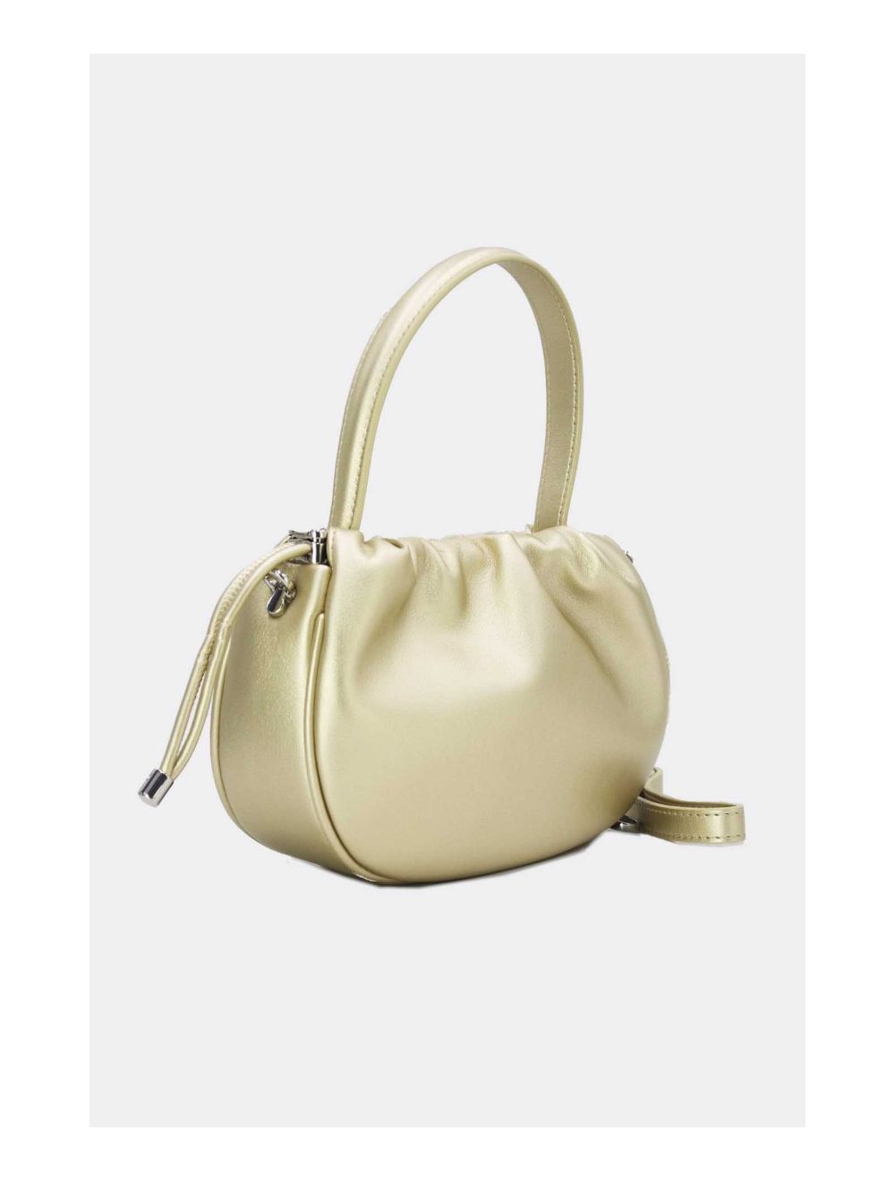 Tom&eva Petit Sac à Main Effet Cuir D'Agneau 24P-5992-Doré