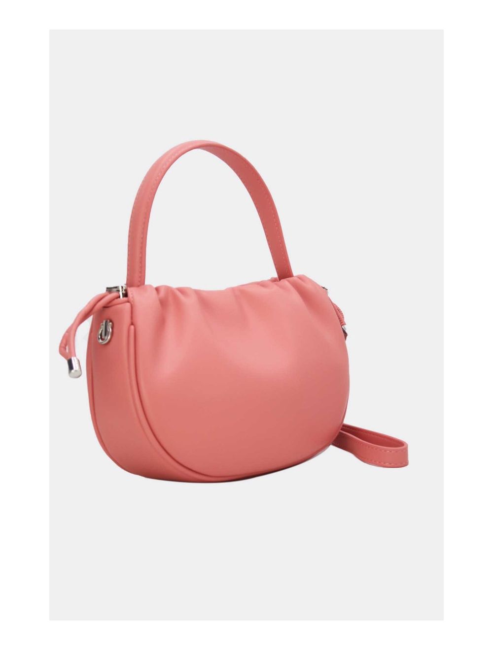 Tom&eva Petit Sac à Main Effet Cuir D'Agneau 24P-5992-Pink
