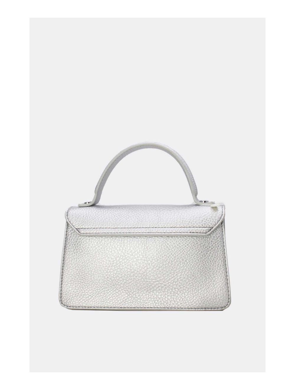 Tom&eva Petit Sac à Main Effet Grainé 23P-5811-Argenté