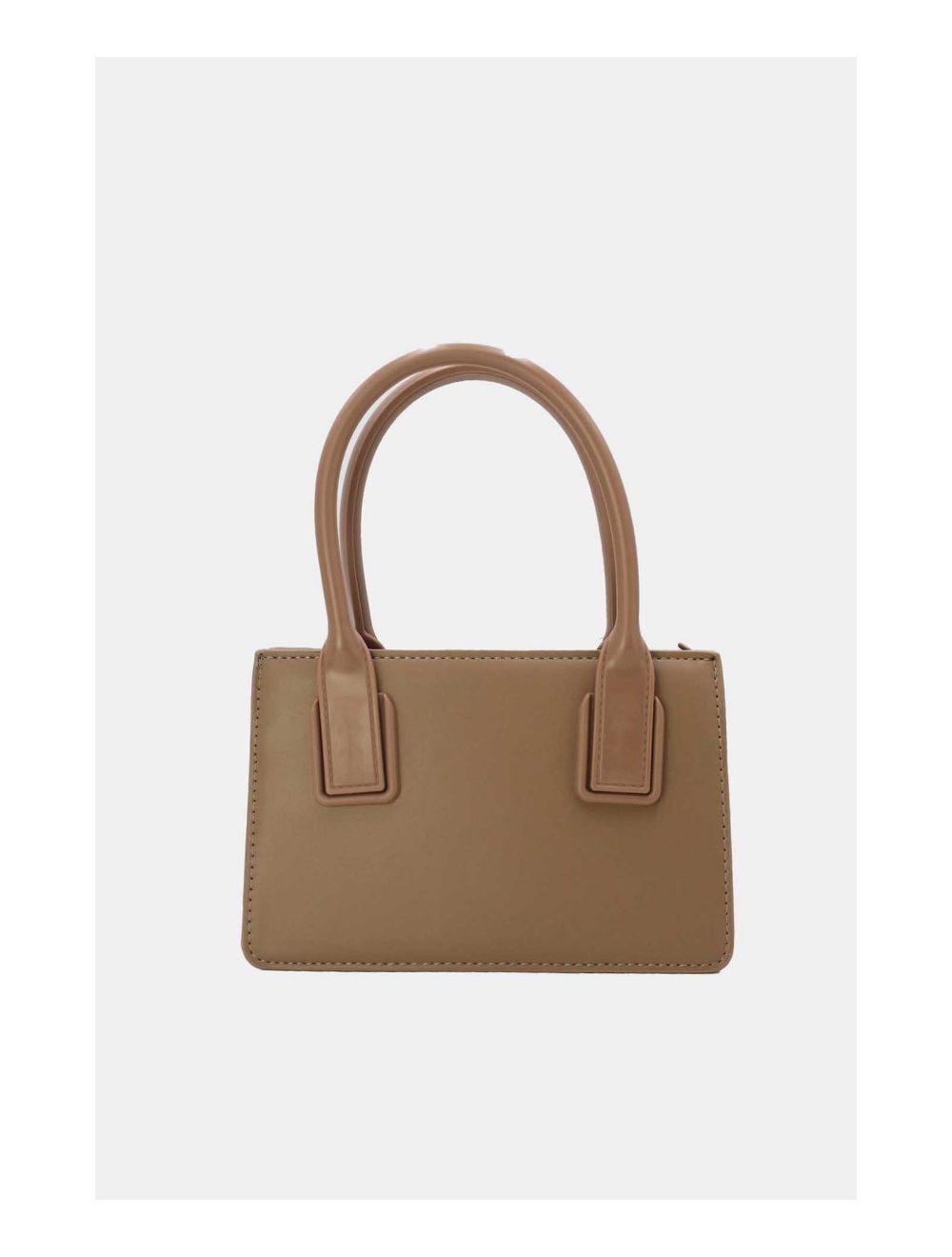Tom&eva Petit Sac à Main Effet Paille Style Vintage 24P-6060-Abricot
