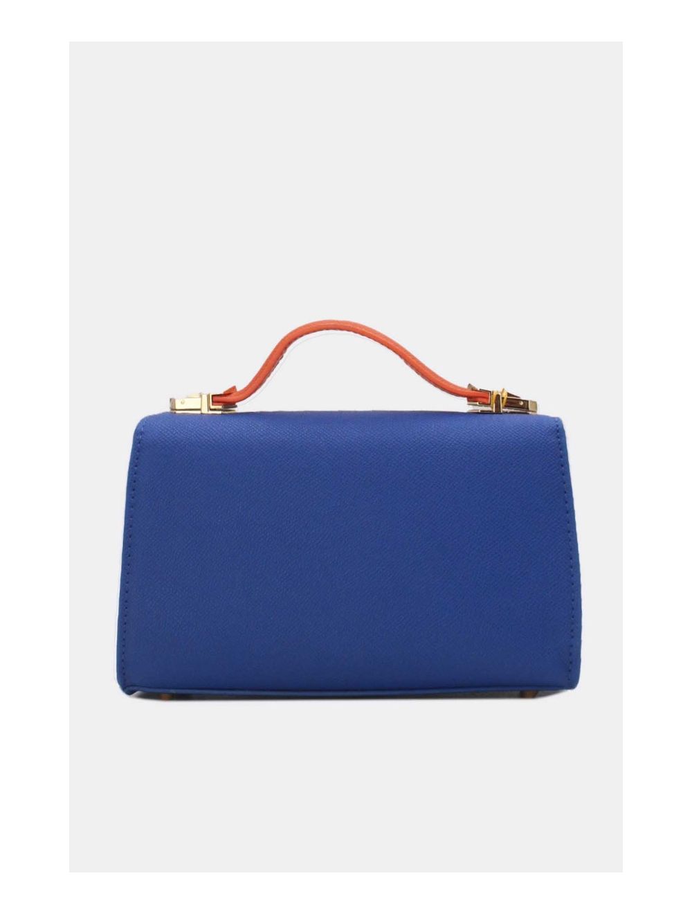 Tom&eva Petit Sac à Main Orné Lock 24P-5953-Blue/Orange