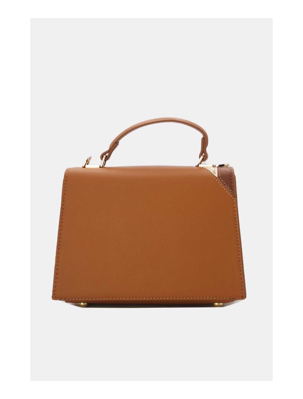 Tom&eva Petit Sac à Main Patchwork Moderne 24P-5964-Marron