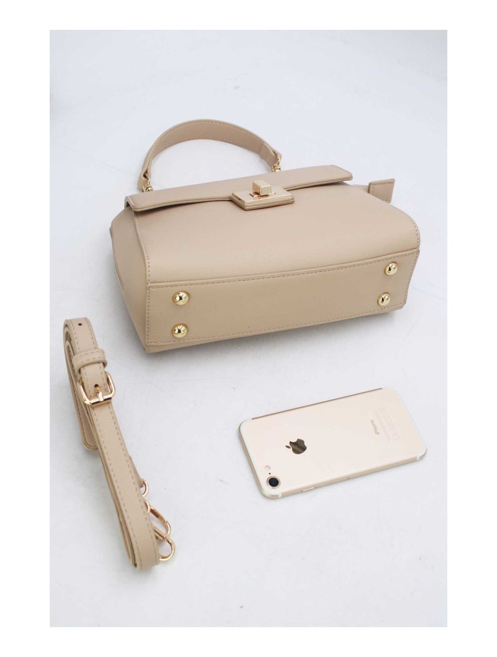 tom&eva Petit Sac à Main Rectangulaire 24P-5993-Abricot