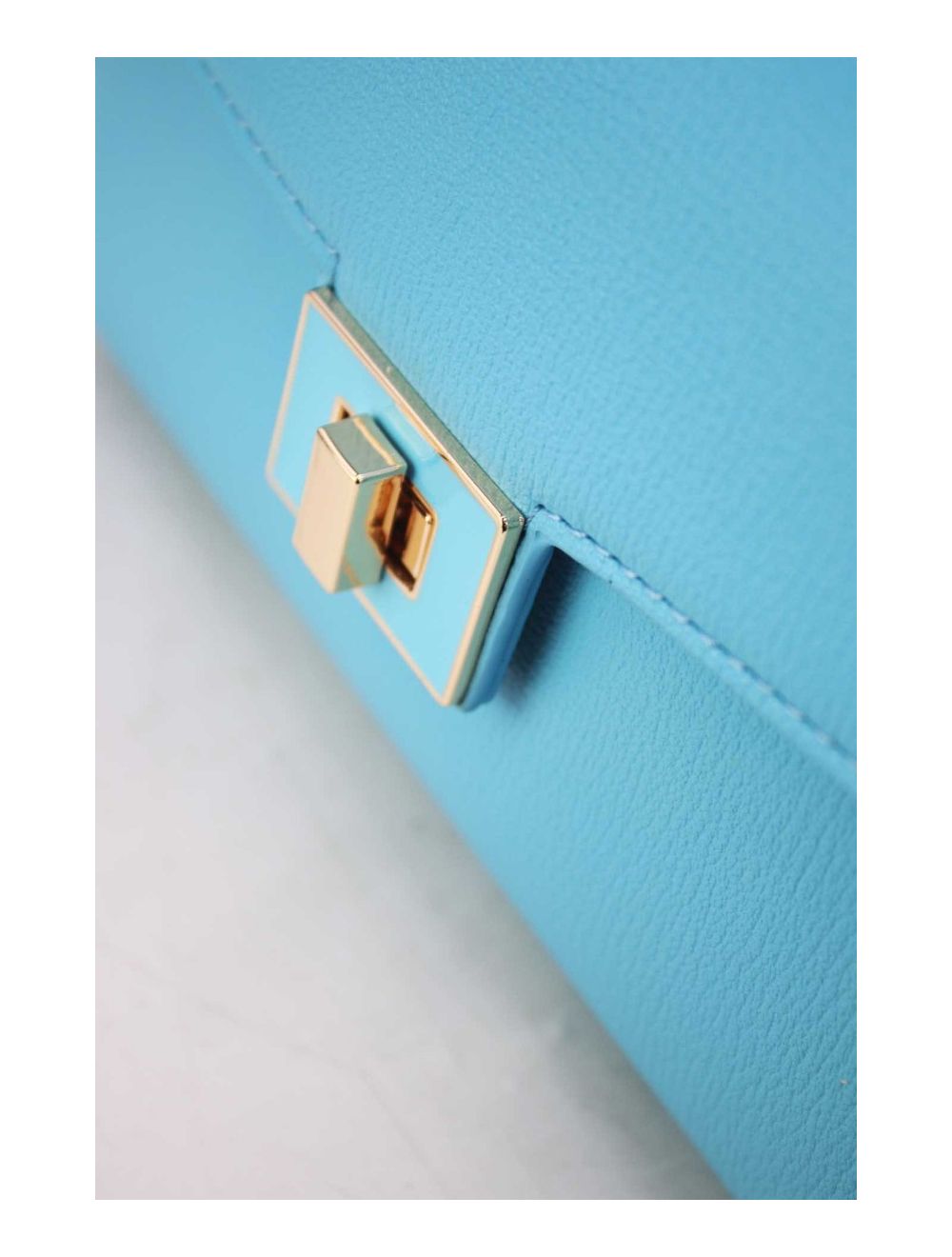 tom&eva Petit Sac à Main Rectangulaire 24P-5993-Bleu