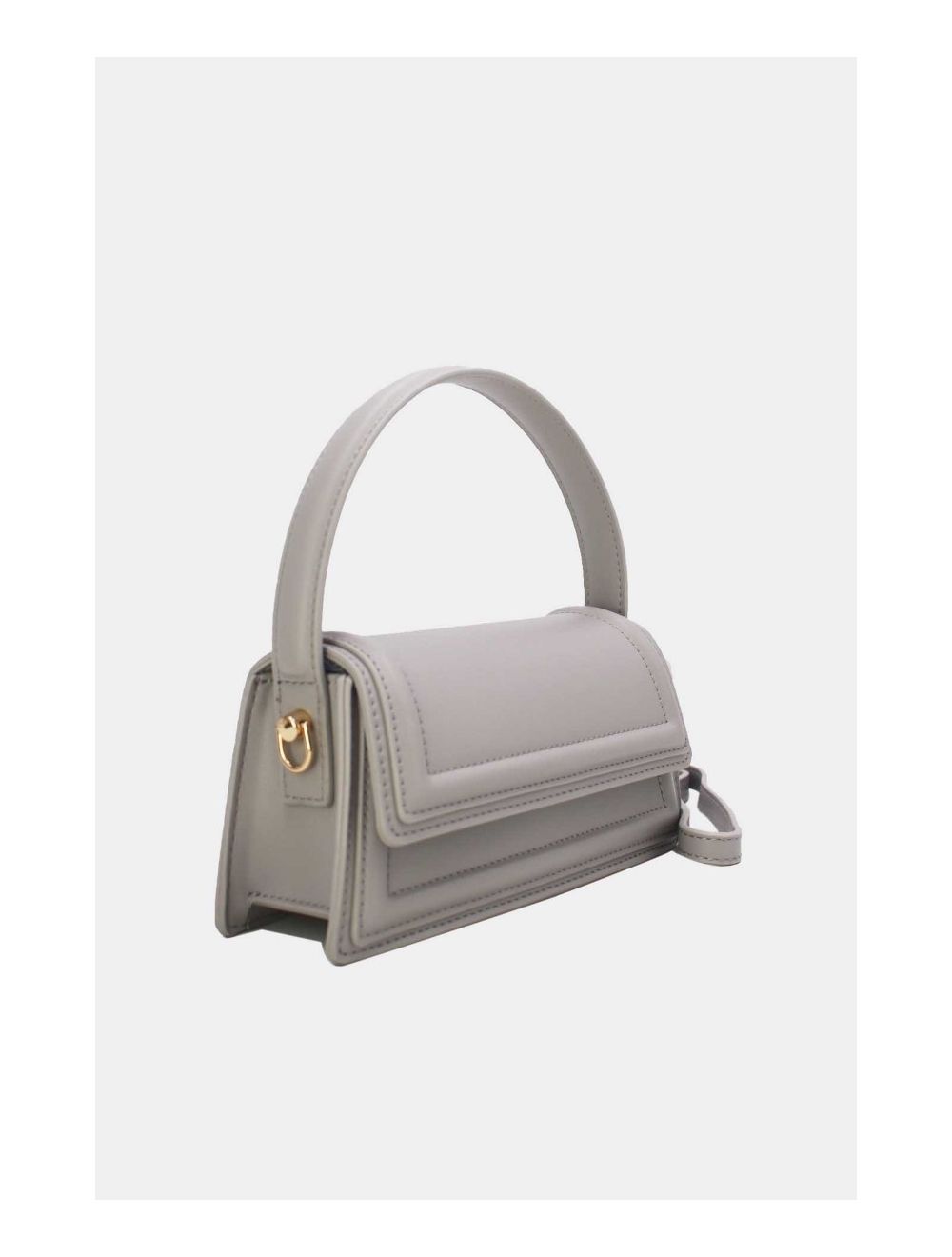 Tom&eva Petit Sac à Main Rigide Urbain Femme RÉASSORT 23P-5849-Gris