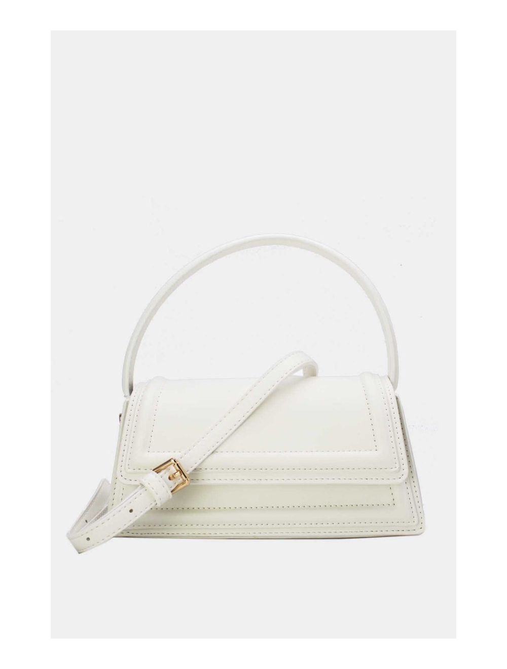 Tom&eva Petit Sac à Main Rigide Urbain Femme RÉASSORT 23P-5849-Blanc