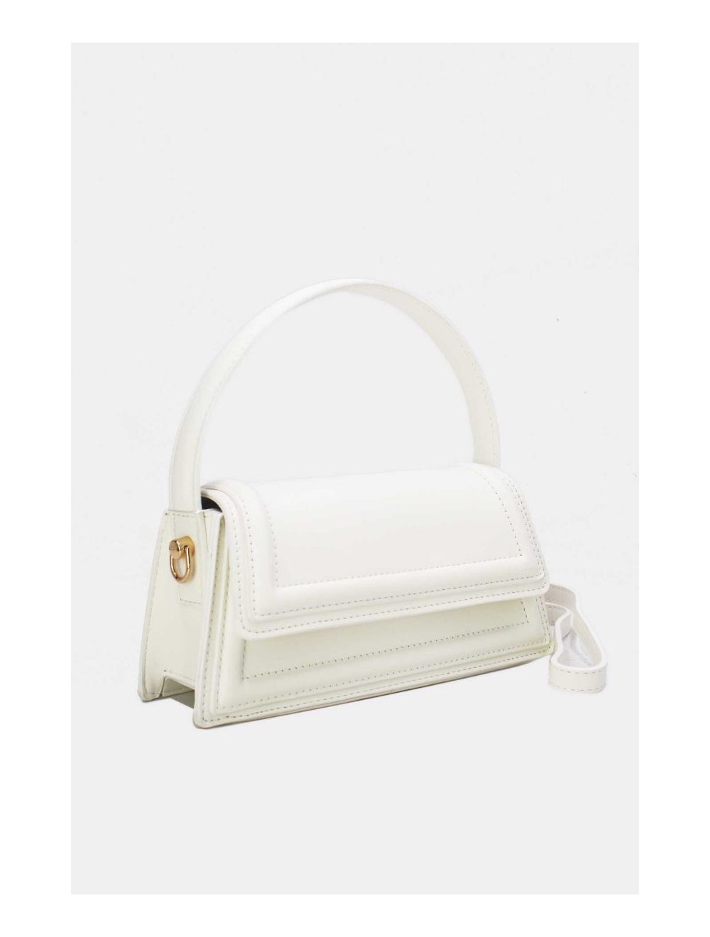 Tom&eva Petit Sac à Main Rigide Urbain Femme RÉASSORT 23P-5849-Blanc
