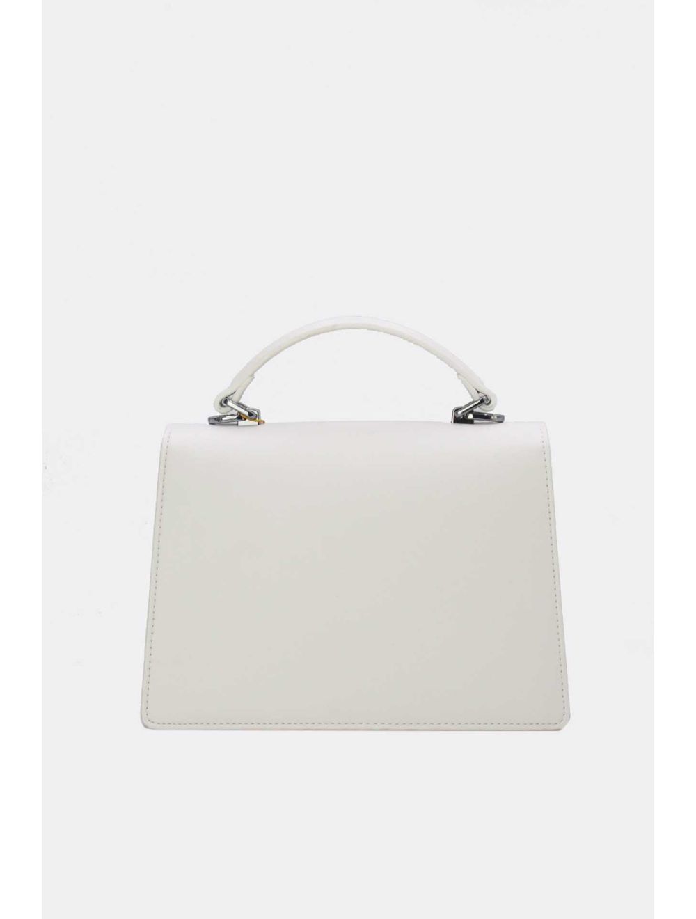 Tom&eva Petit Sac à Main Transparent 24P-6062-Blanc