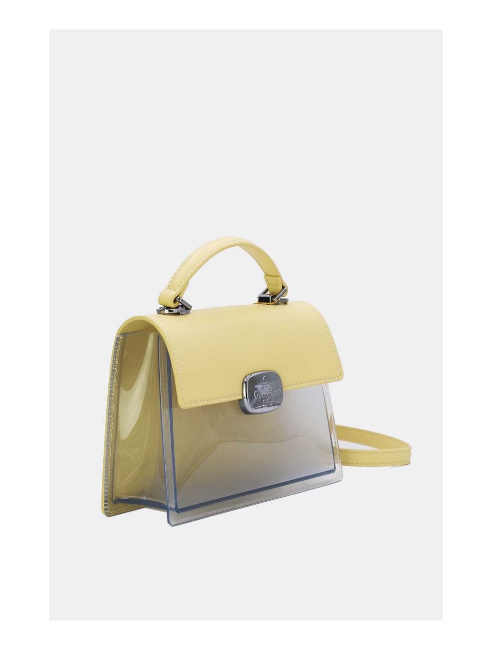 Tom&eva Petit Sac à Main Transparent 24P-6062-Jaune