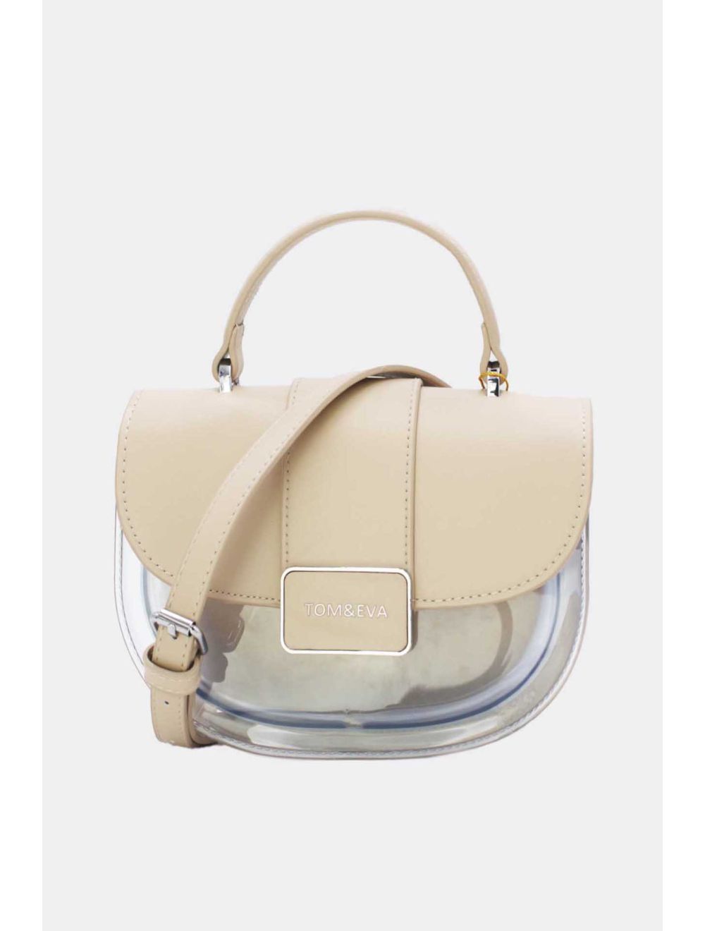 Tom&eva Petit Sac à Main Transparent 24P-6063-Abricot