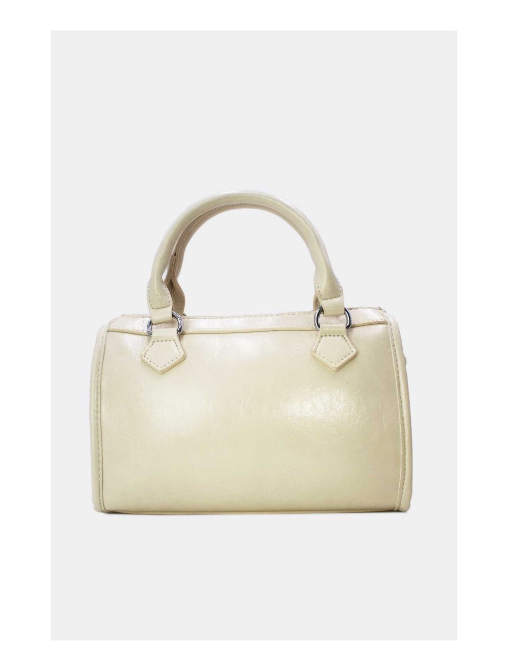 Tom&eva Petit Sac Bowling Femme Zips Décoratifs 24B-5963-Beige