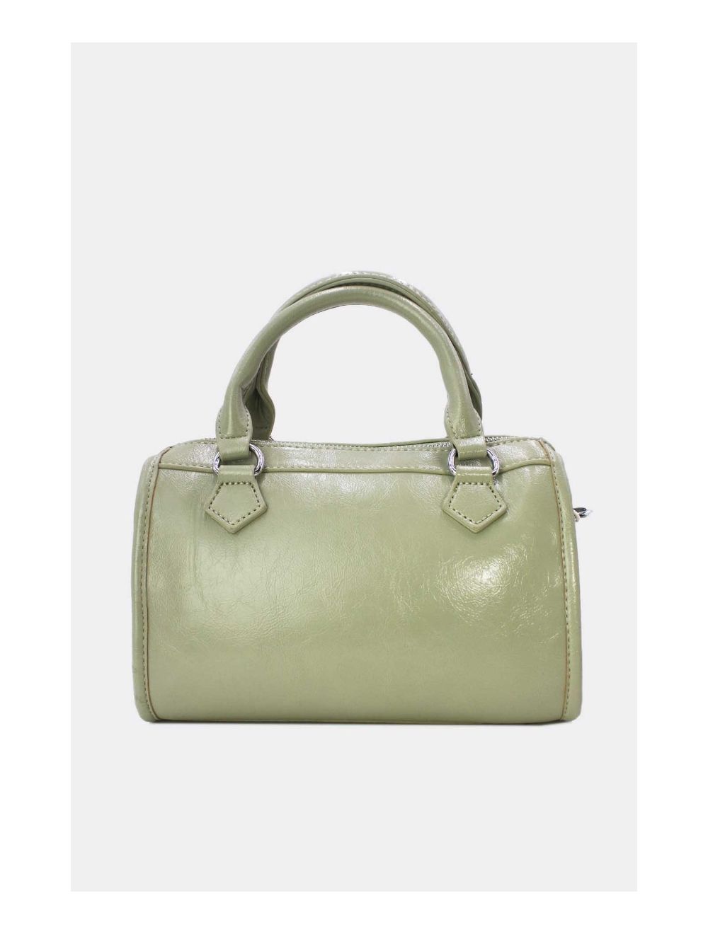 Tom&eva Petit Sac Bowling Femme Zips Décoratifs 24B-5963-Gris