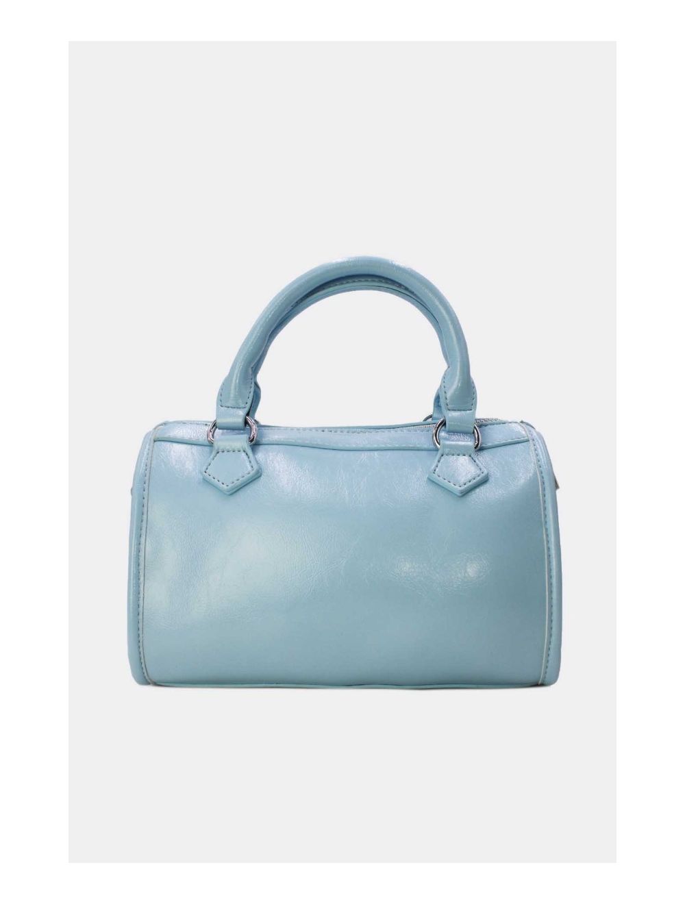 Tom&eva Petit Sac Bowling Femme Zips Décoratifs 24B-5963-L.Bleu