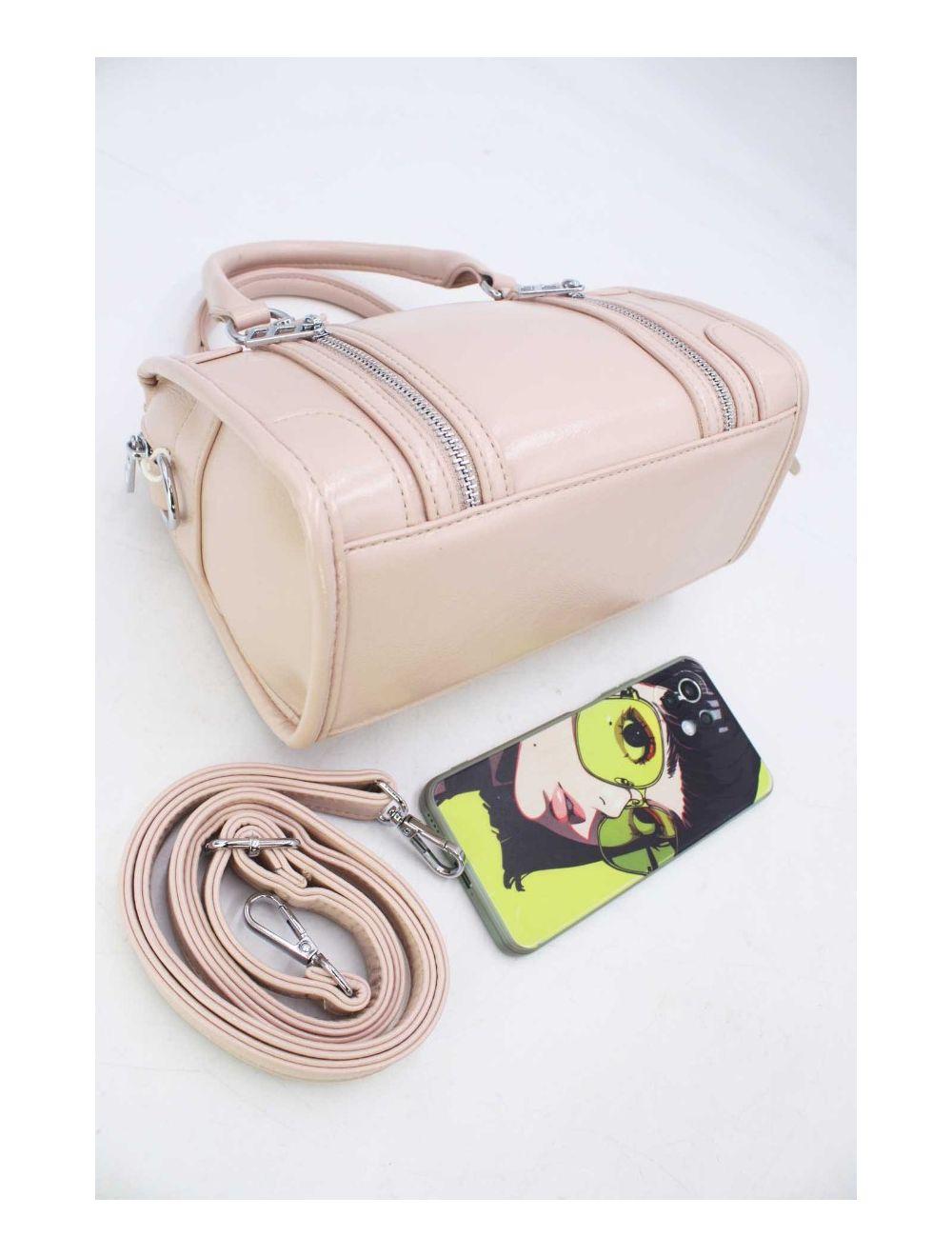 Tom&eva Petit Sac Bowling Femme Zips Décoratifs 24B-5963-Pink