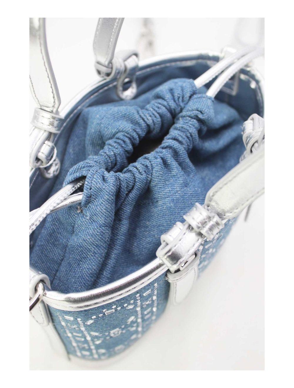 Tom&eva Petit Sac Seau En Jean 23P-5996-D.Blue/Silver