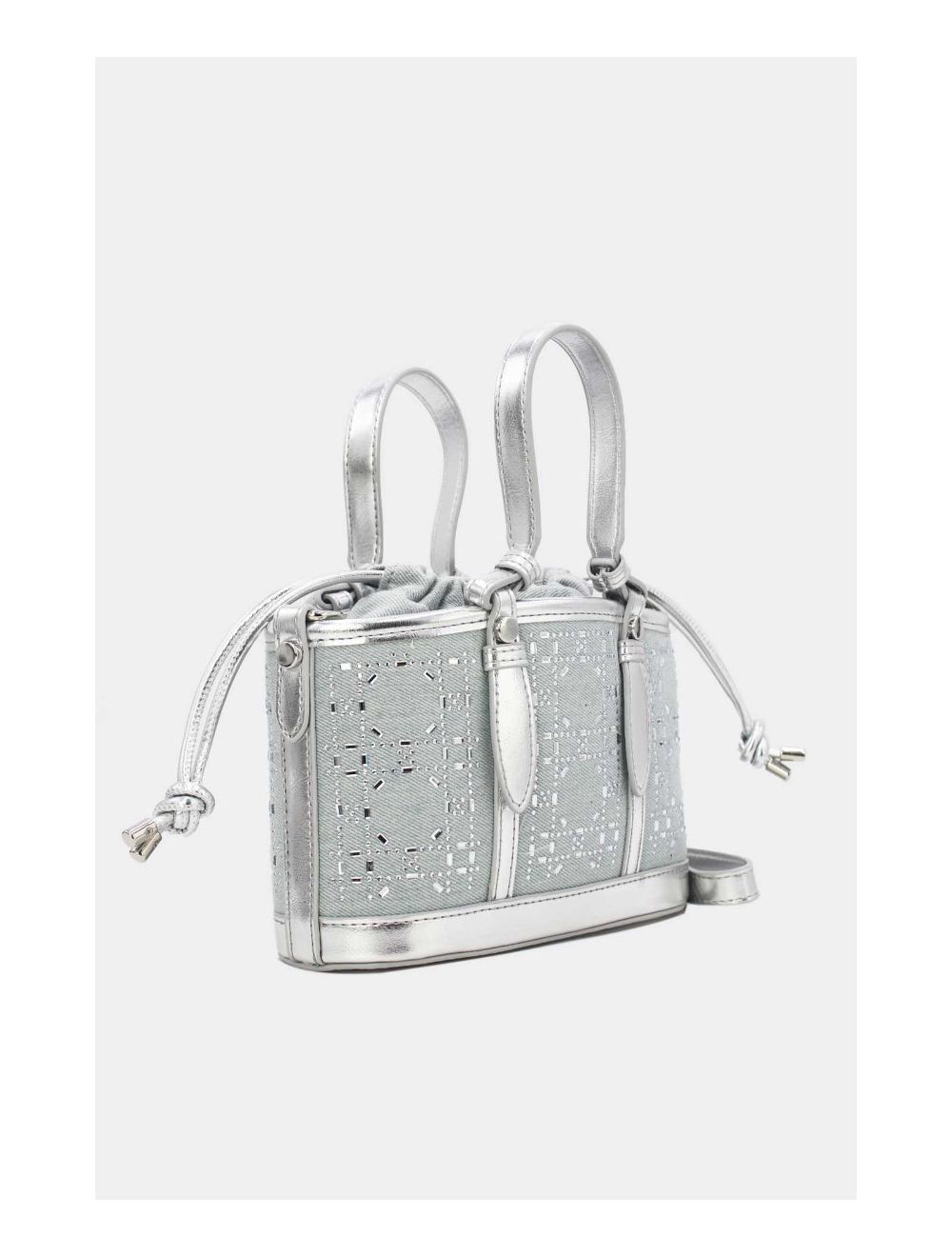 Tom&eva Petit Sac Seau En Jean 23P-5996-L.Blue/Silver