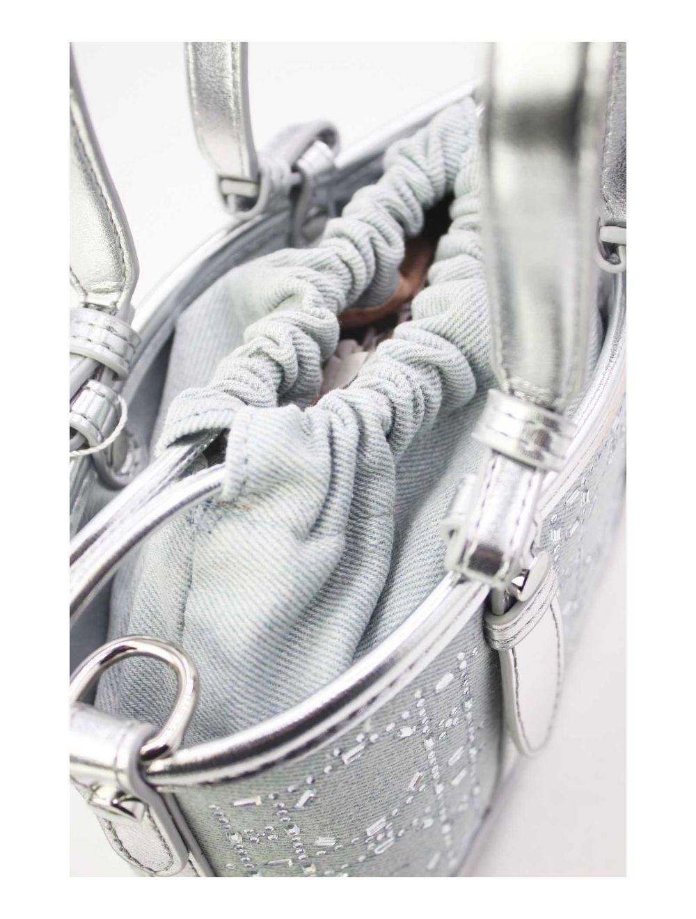 Tom&eva Petit Sac Seau En Jean 23P-5996-L.Blue/Silver