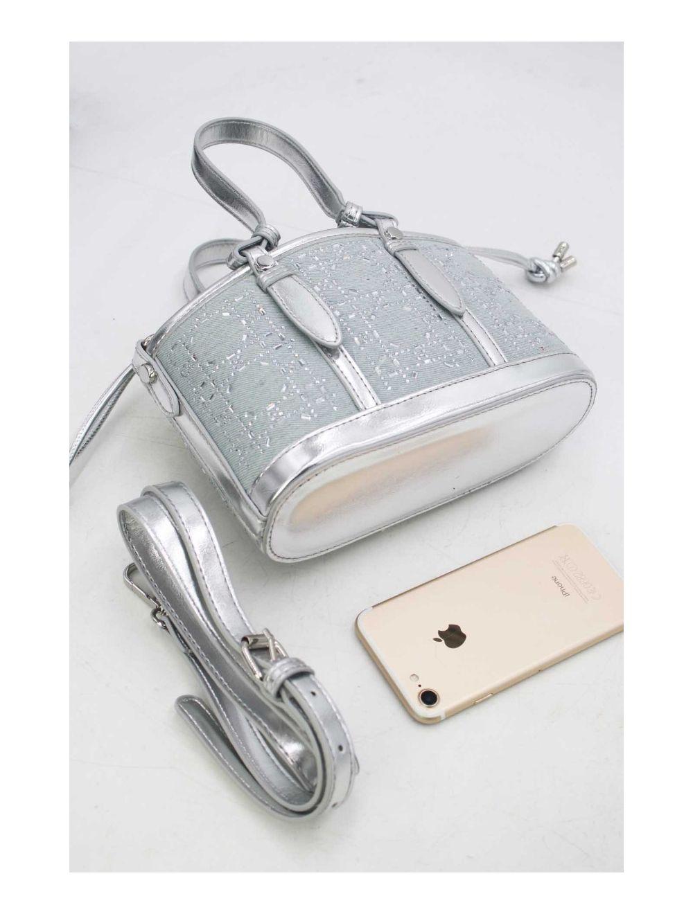 Tom&eva Petit Sac Seau En Jean 23P-5996-L.Blue/Silver