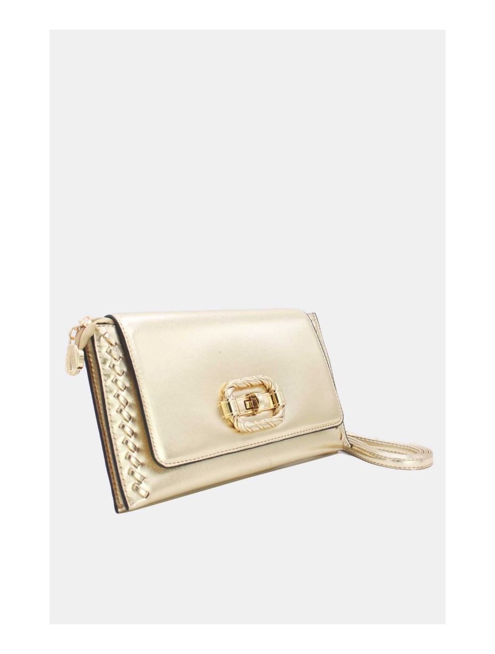 Tom&eva Pochette Bandoulière à Boucle Doré 24P-5906-Doré