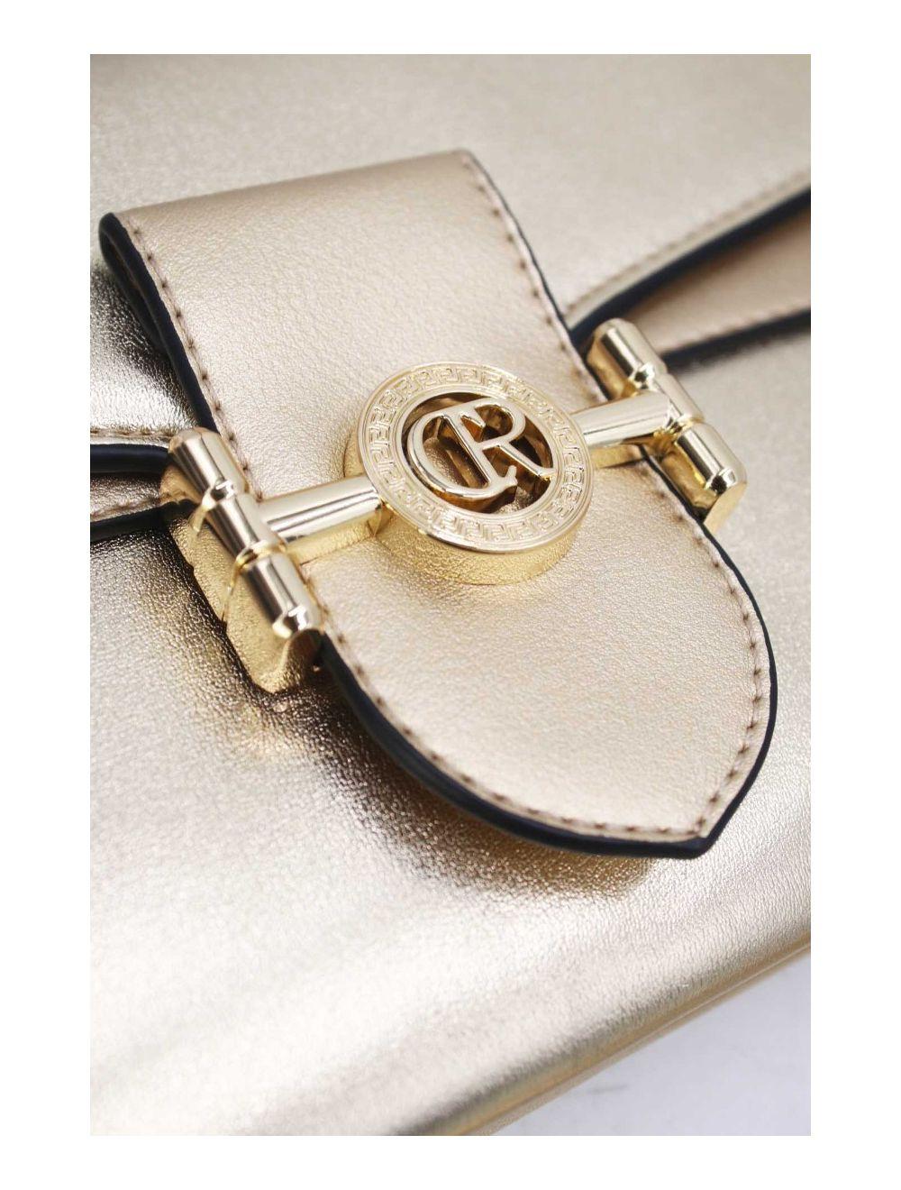 tom&eva Pochette Bandoulière à Rabat Chic 24P-5908-L.Gold/Gold