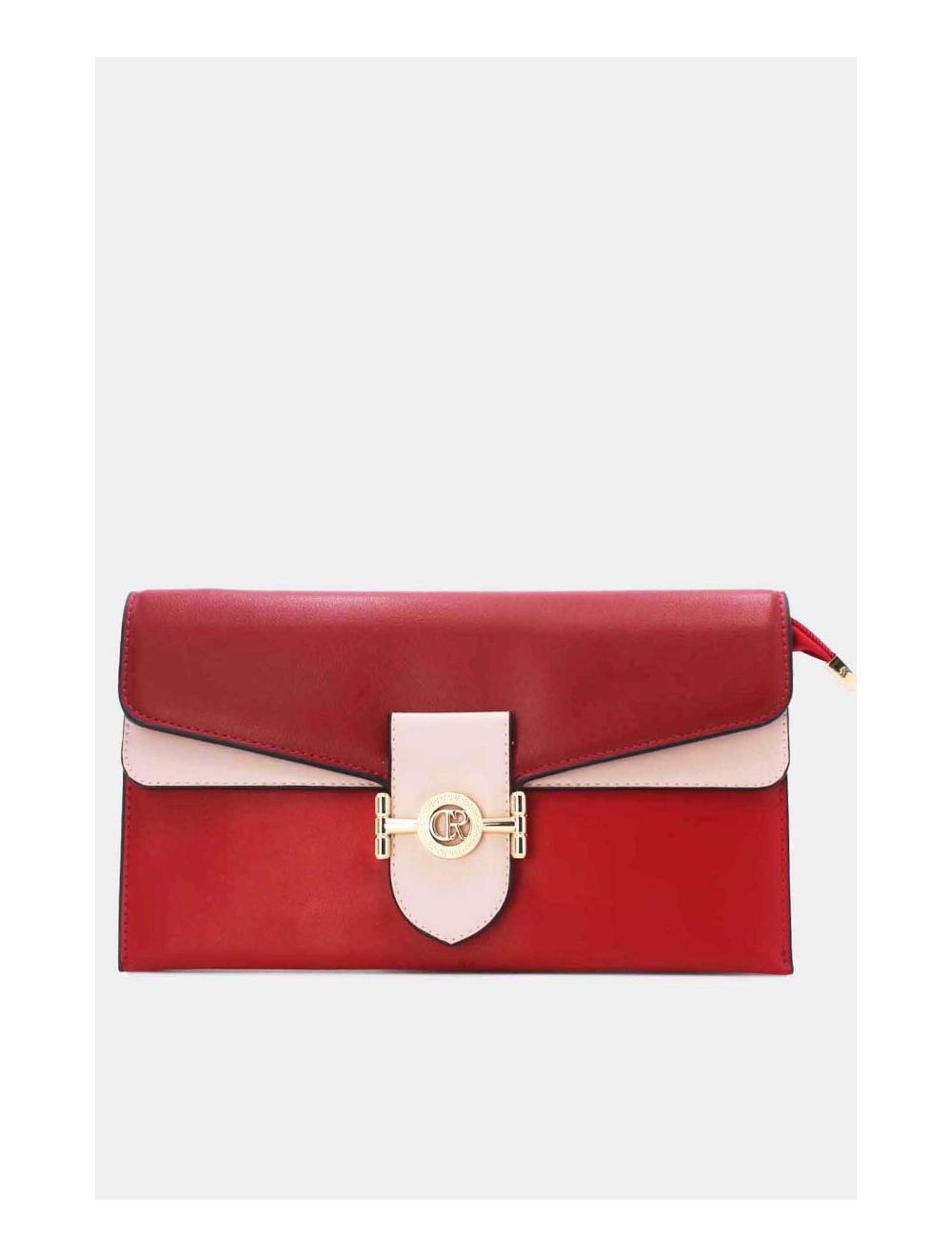 Tom&eva Pochette Bandoulière à Rabat Chic 24P-5908-Wine/Red