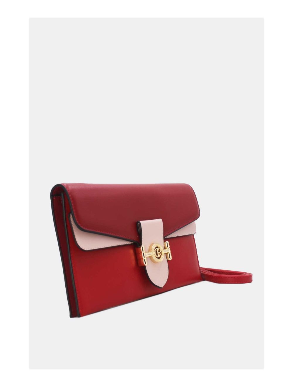 Tom&eva Pochette Bandoulière à Rabat Chic 24P-5908-Wine/Red