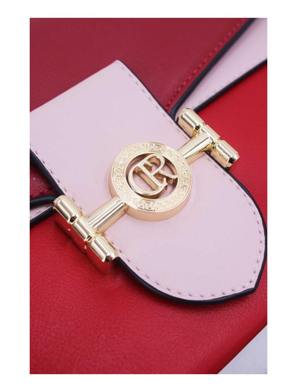 tom&eva Pochette Bandoulière à Rabat Chic 24P-5908-Wine/Red