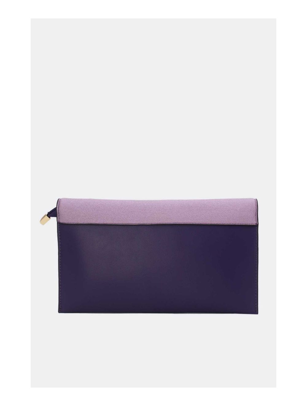 Tom&eva Pochette Bandoulière à Rabat Patchwork Effet Tissu 24P-6045-Violet