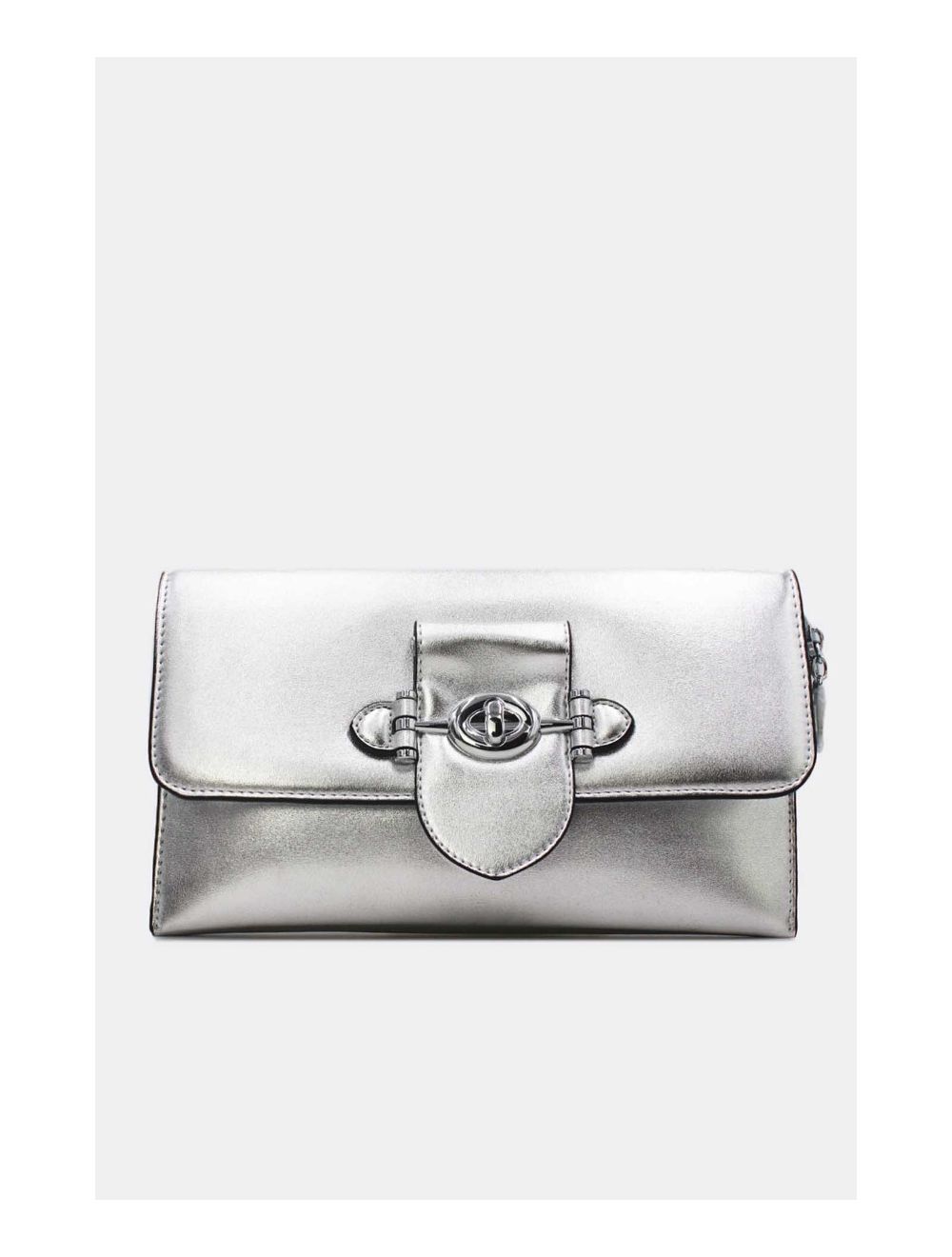 tom&eva Pochette Bandoulière Bicolores 24P-5973-Argenté