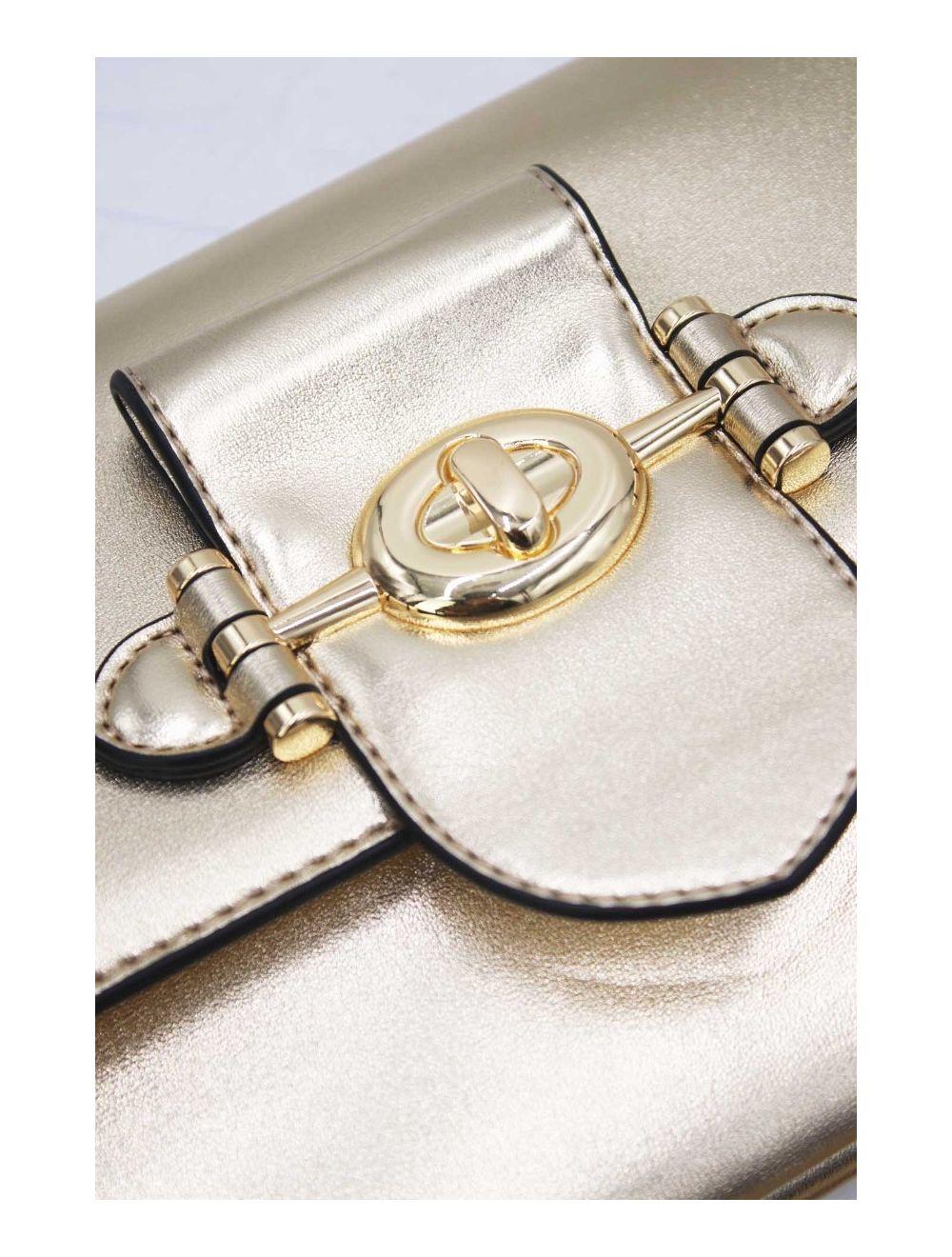 Tom&eva Pochette Bandoulière Bicolores 24P-5973-Doré