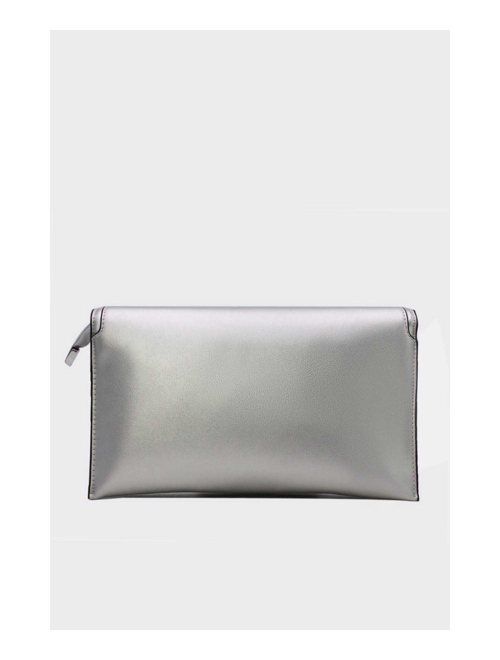 Tom&eva Pochette Bandoulière Effet Tressé 24P-6099-Argent