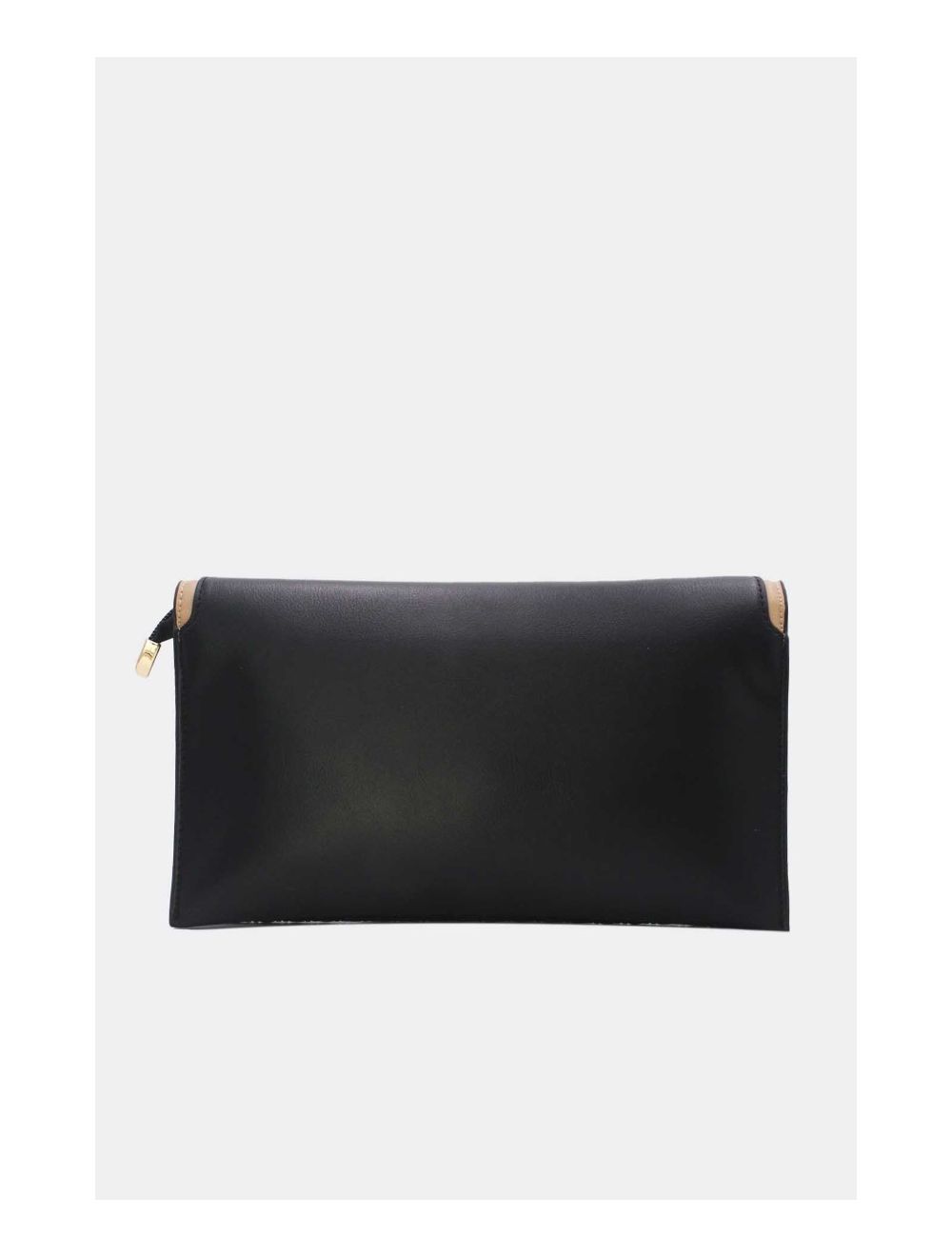 Tom&eva Pochette Bandoulière Effet Tressé 24P-6099-Noir