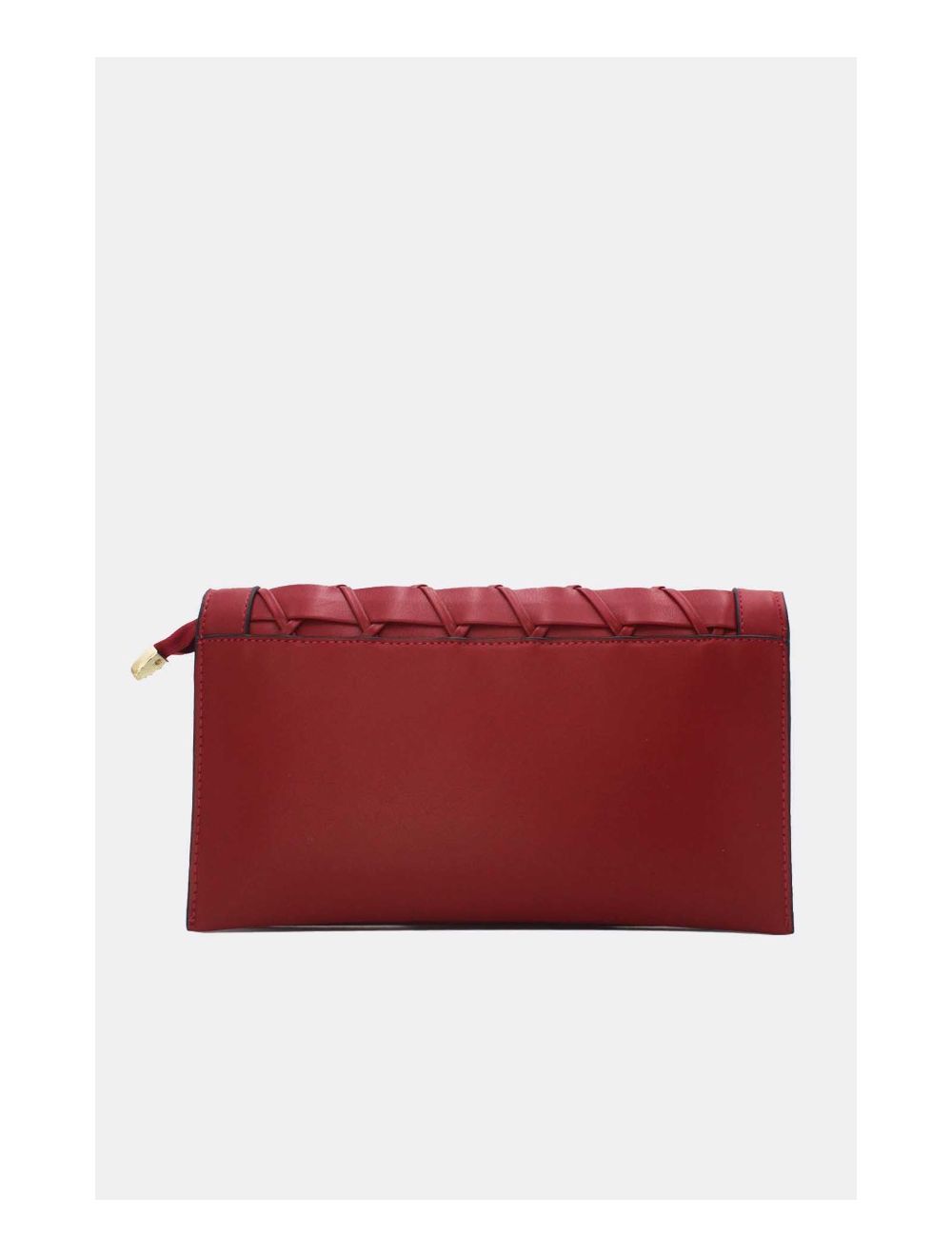 tom&eva Pochette Bandoulière Tressé 24P-6122-Burgundy