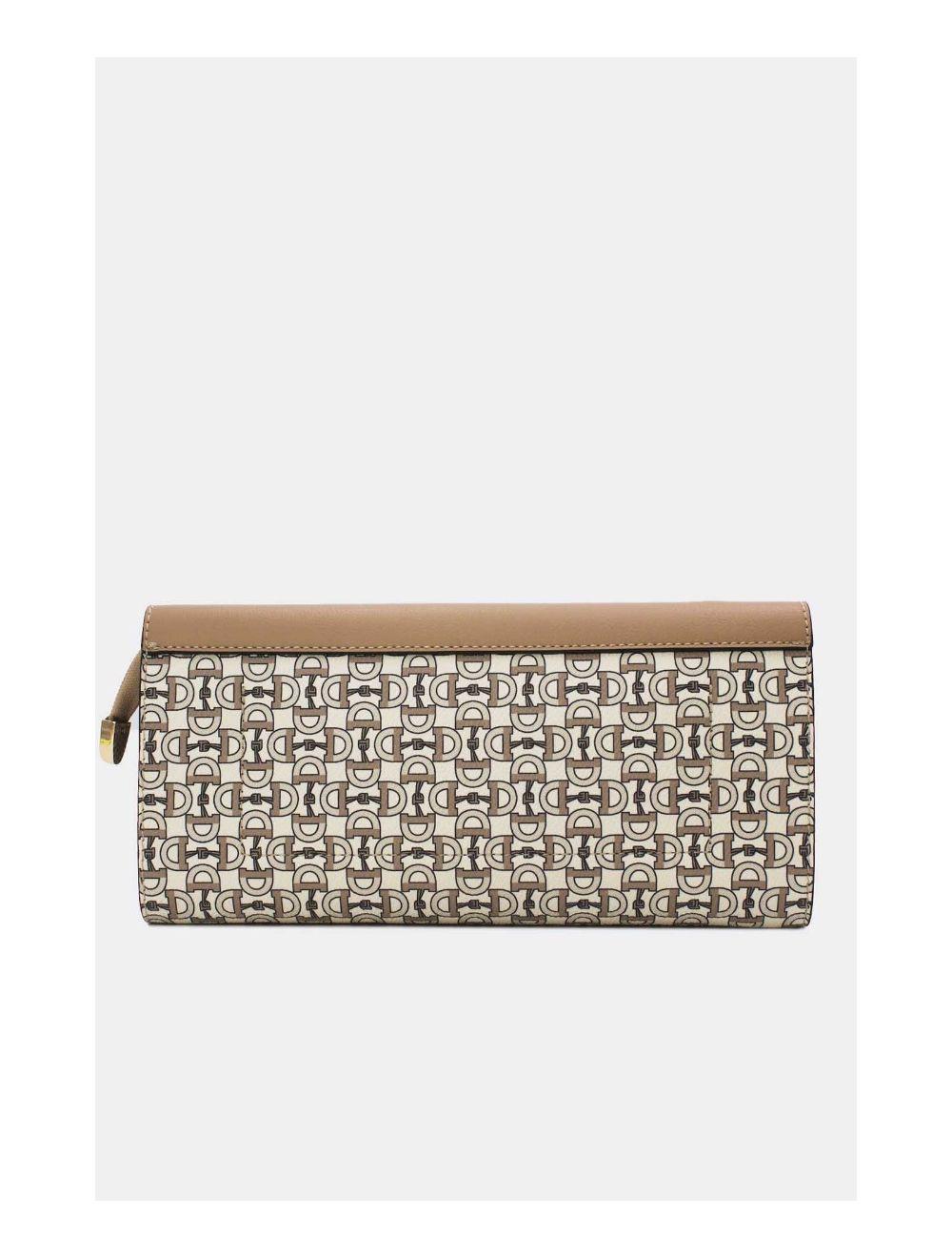 Tom&eva Pochette Longue Monogramme 24P-5990-Abricot