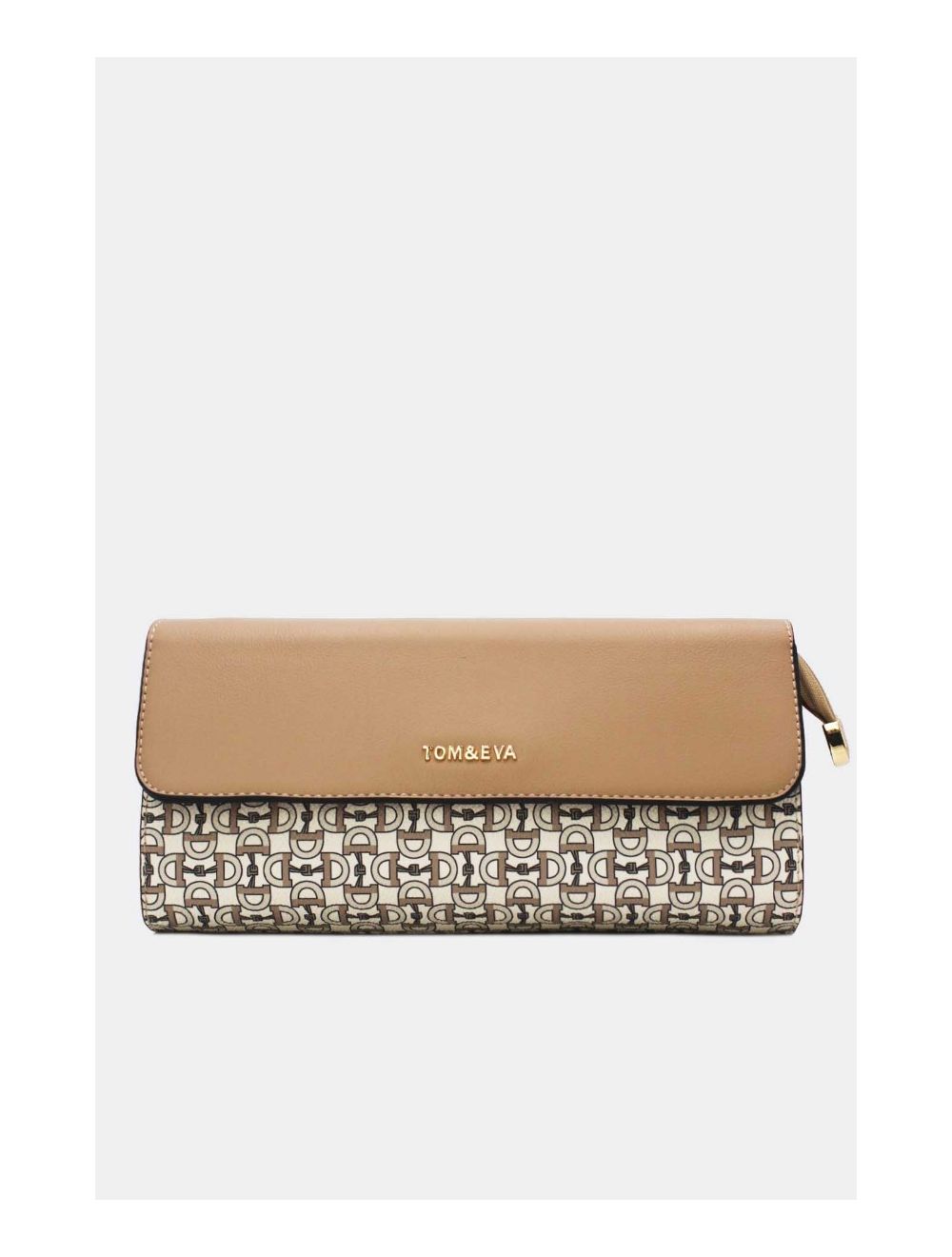 tom&eva Pochette Longue Monogramme 24P-5990-Abricot