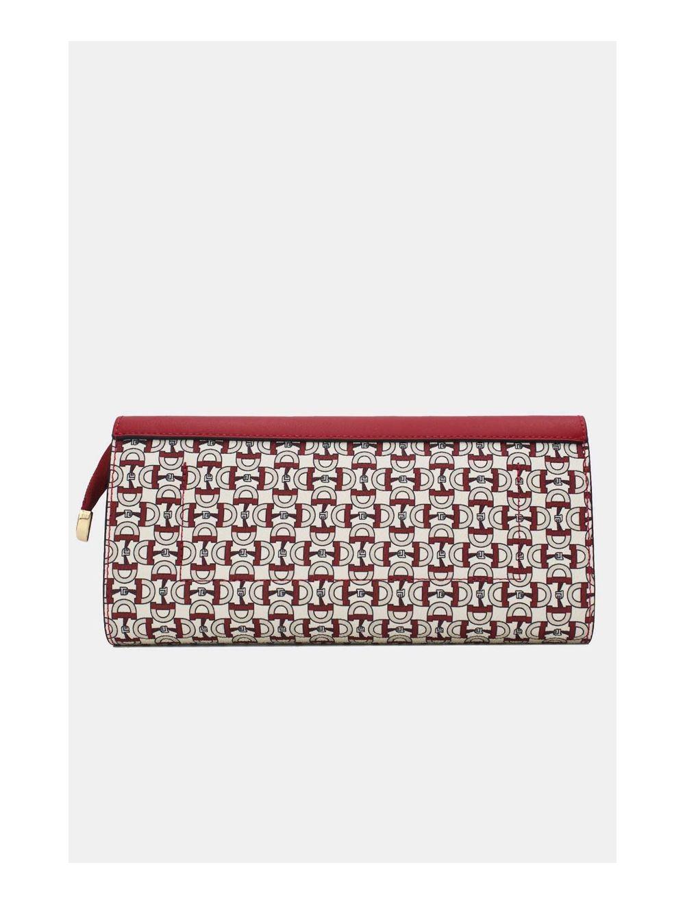Tom&eva Pochette Longue Monogramme 24P-5990-Bordeaux