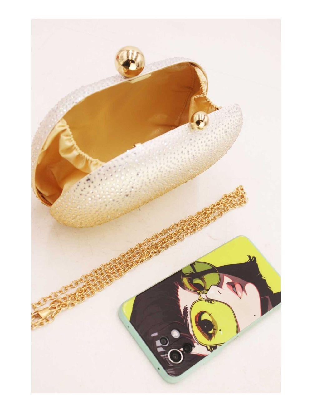 tom&eva Pochette Soirée Boîte de Nuit Dégradée 23P-5721-Gold