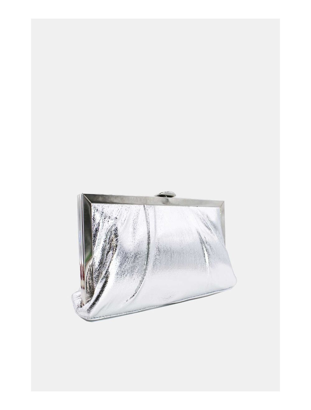 Tom&eva Pochette Soirée Ou Mariage Avec Bandoulière-19G-2812-Argent