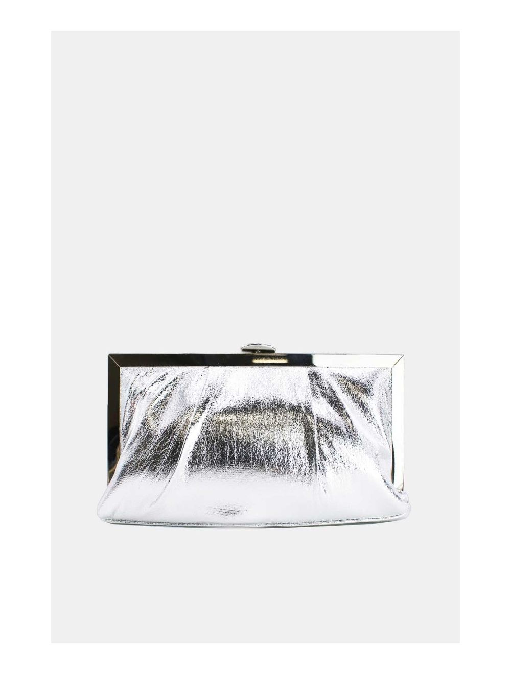 tom&eva Pochette Soirée ou Mariage Avec Bandoulière-19G-2812-Argent