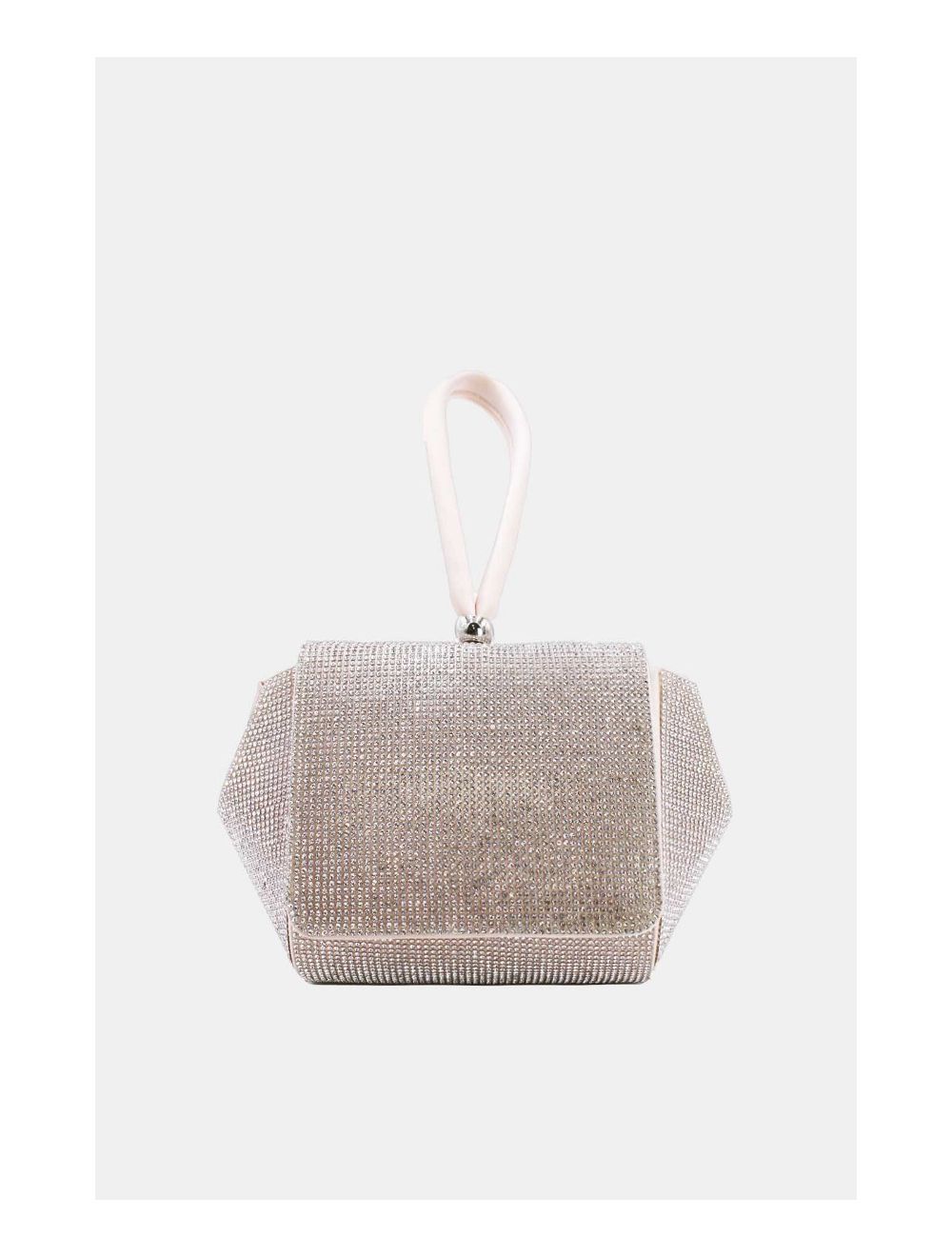 Tom&eva Pochette Soirée Ou Mariage Avec Strass -21P-5355-Champagne