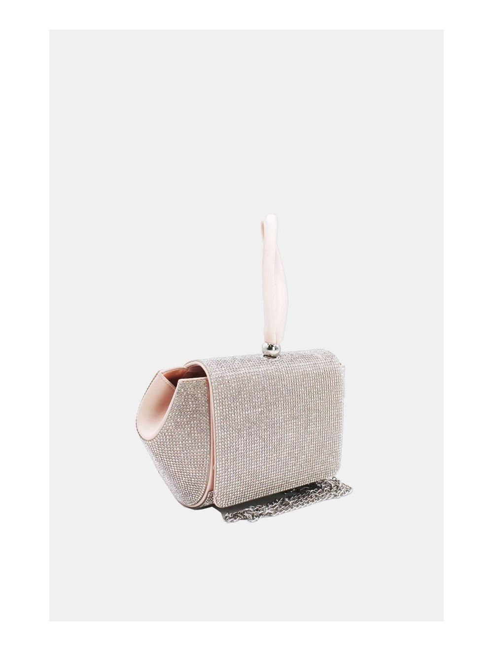 Tom&eva Pochette Soirée Ou Mariage Avec Strass -21P-5355-Champagne