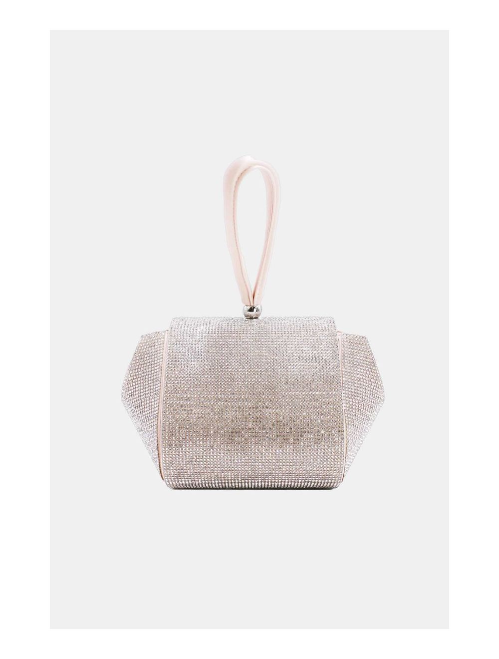 Tom&eva Pochette Soirée Ou Mariage Avec Strass -21P-5355-Champagne