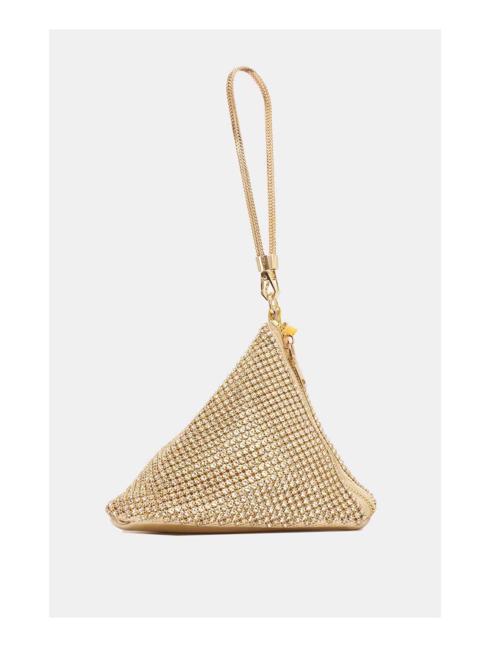 Tom&eva Pochette Soirée Triangle Strass 23P-5735-Gold
