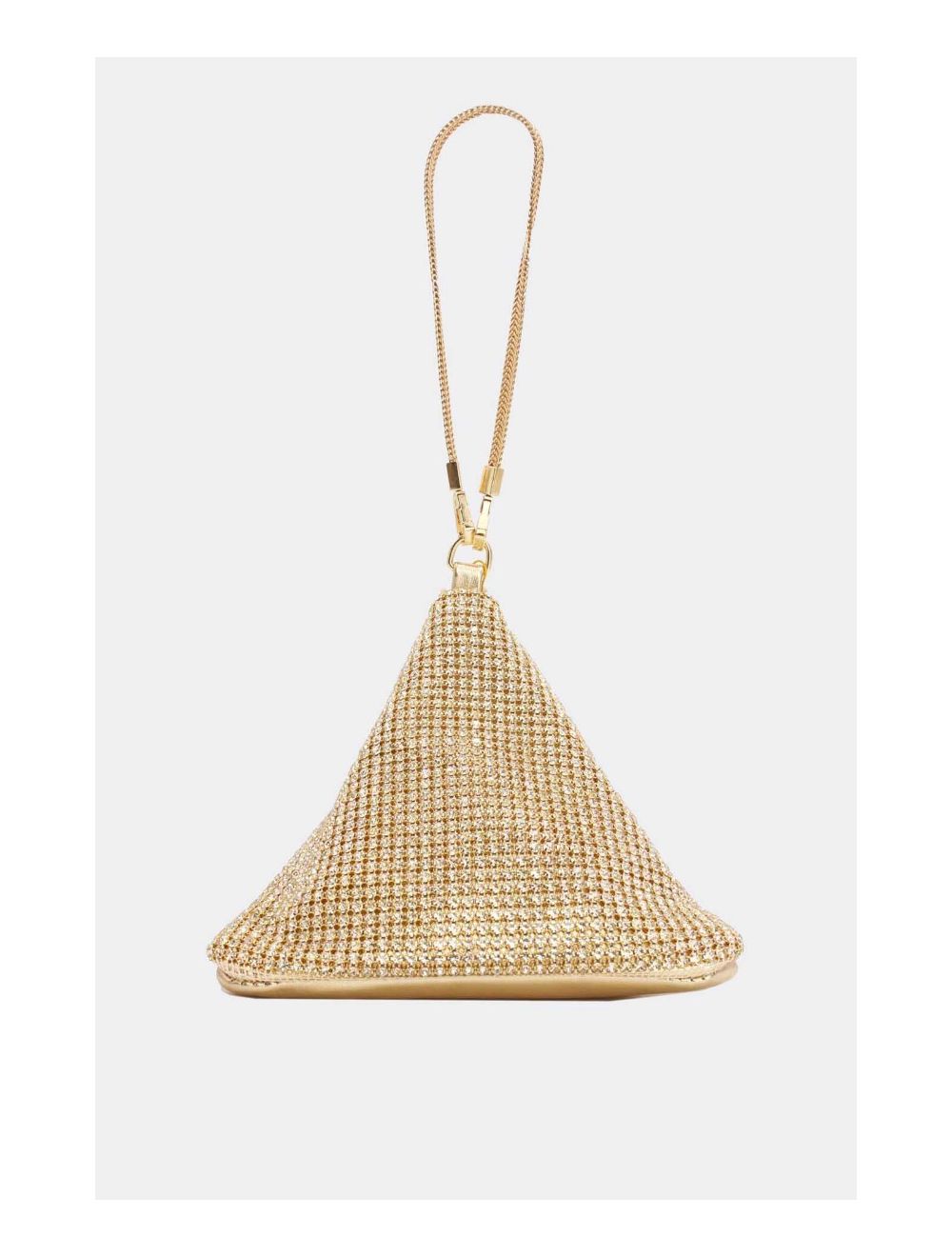 Tom&eva Pochette Soirée Triangle Strass 23P-5735-Gold