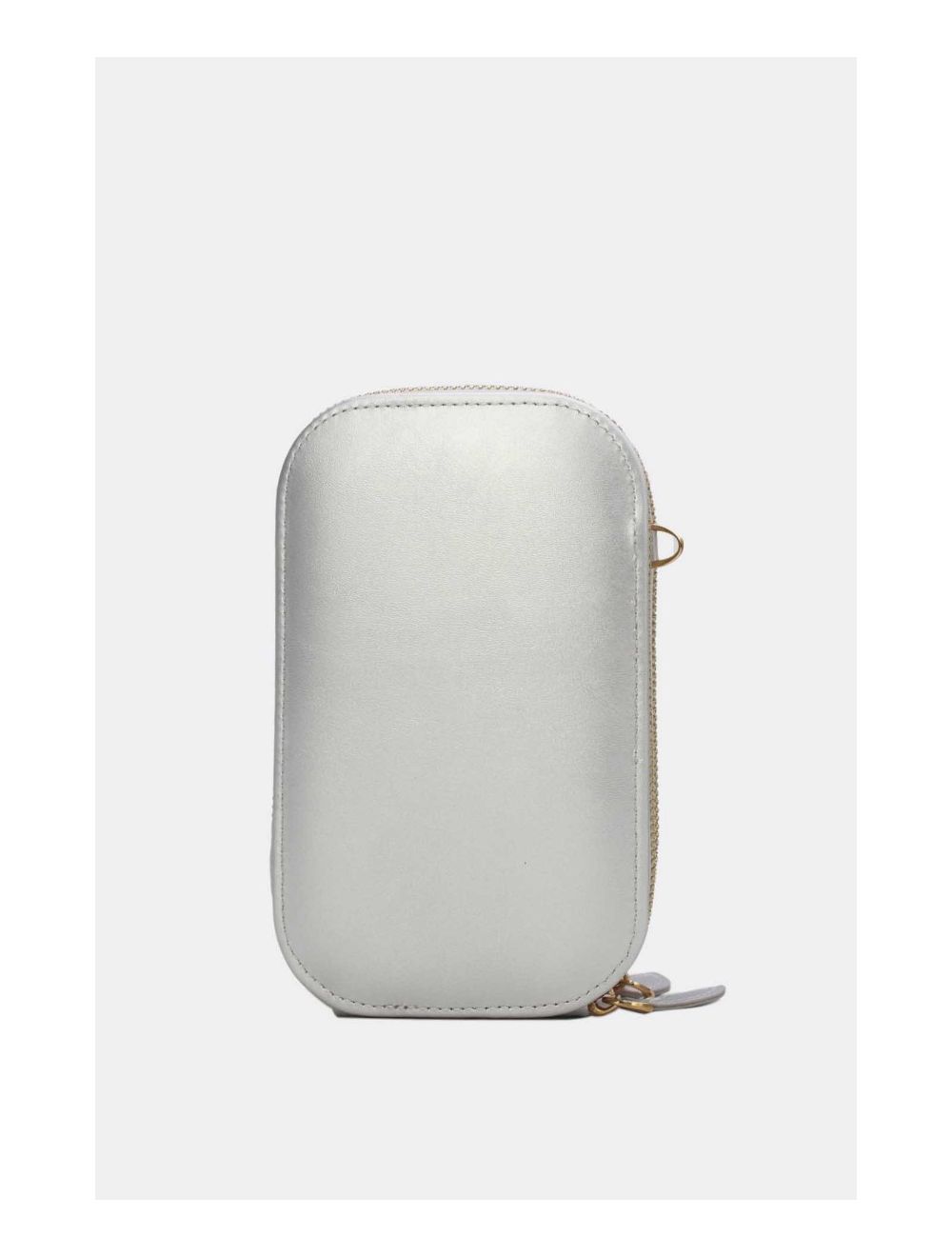 Tom&eva Pochette Téléphone Bi-matière Avec Porte Monnaie 24P-5945-Argenté