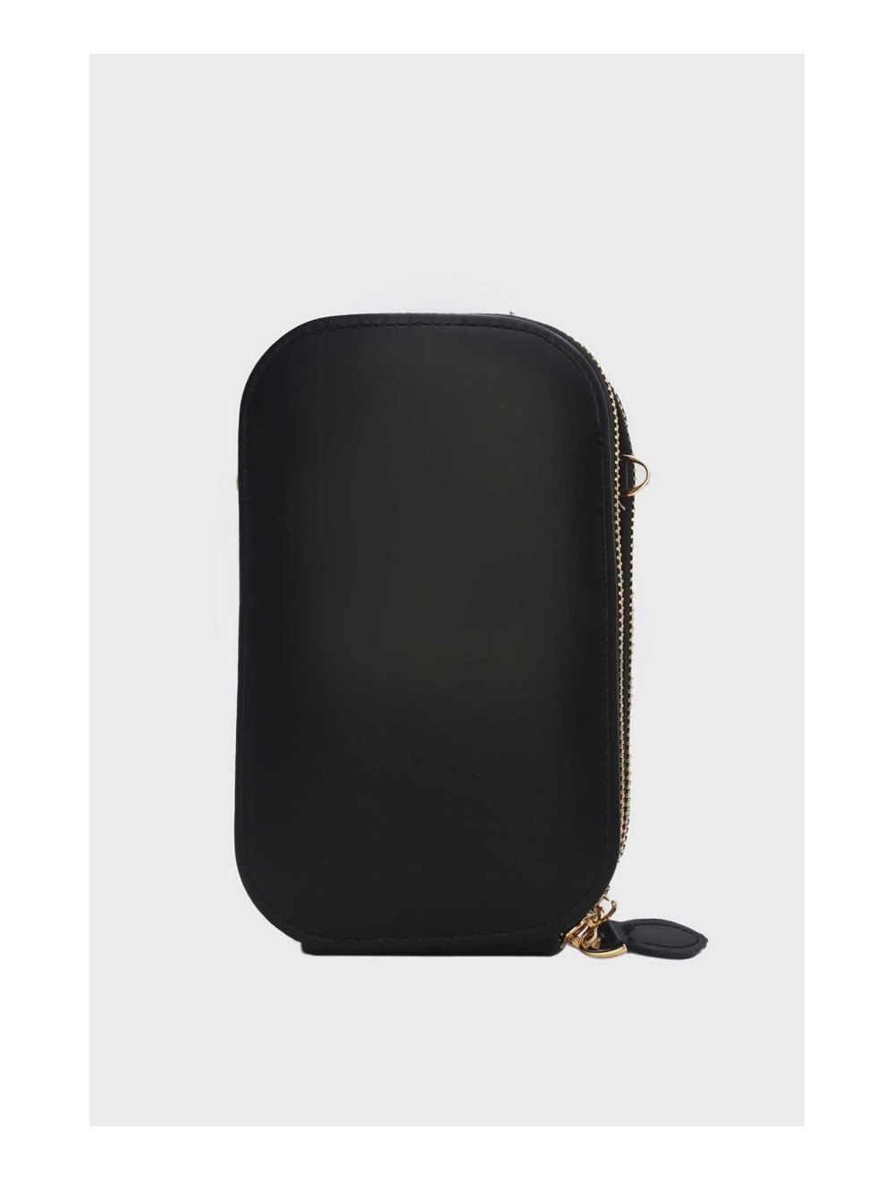 Tom&eva Pochette Téléphone Bi-matière Avec Porte Monnaie 24P-5945-Noir