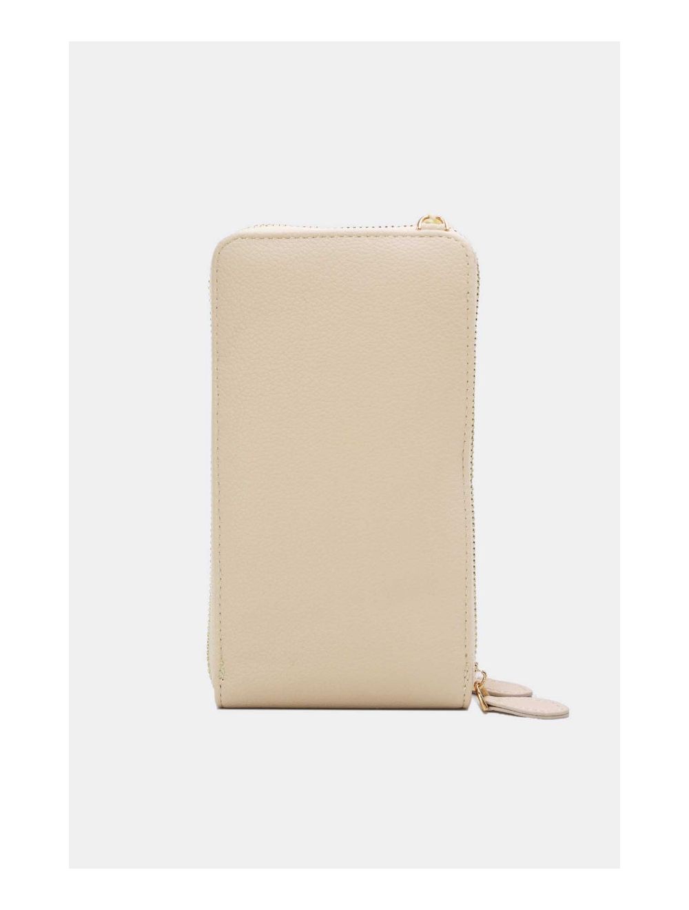 Tom&eva Pochette Téléphone Bi-matière Avec Porte Monnaie 24P-5943-Beige
