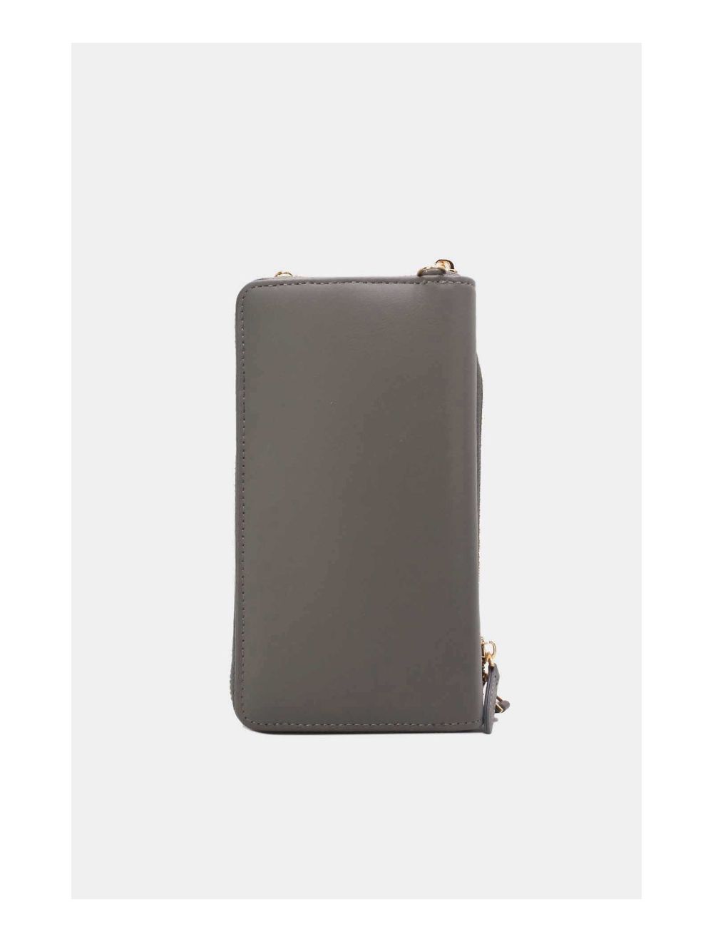 Tom&eva Pochette Téléphone Bi-matière Avec Porte Monnaie RÉASSORT 23P-5821-Gris